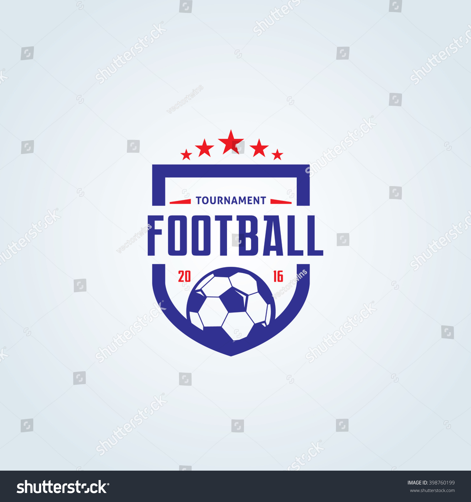 Soccer Club Logofootball Teams Logovector Logo Stock Vector 398760199 Shutterstock Nightclub Logo Template