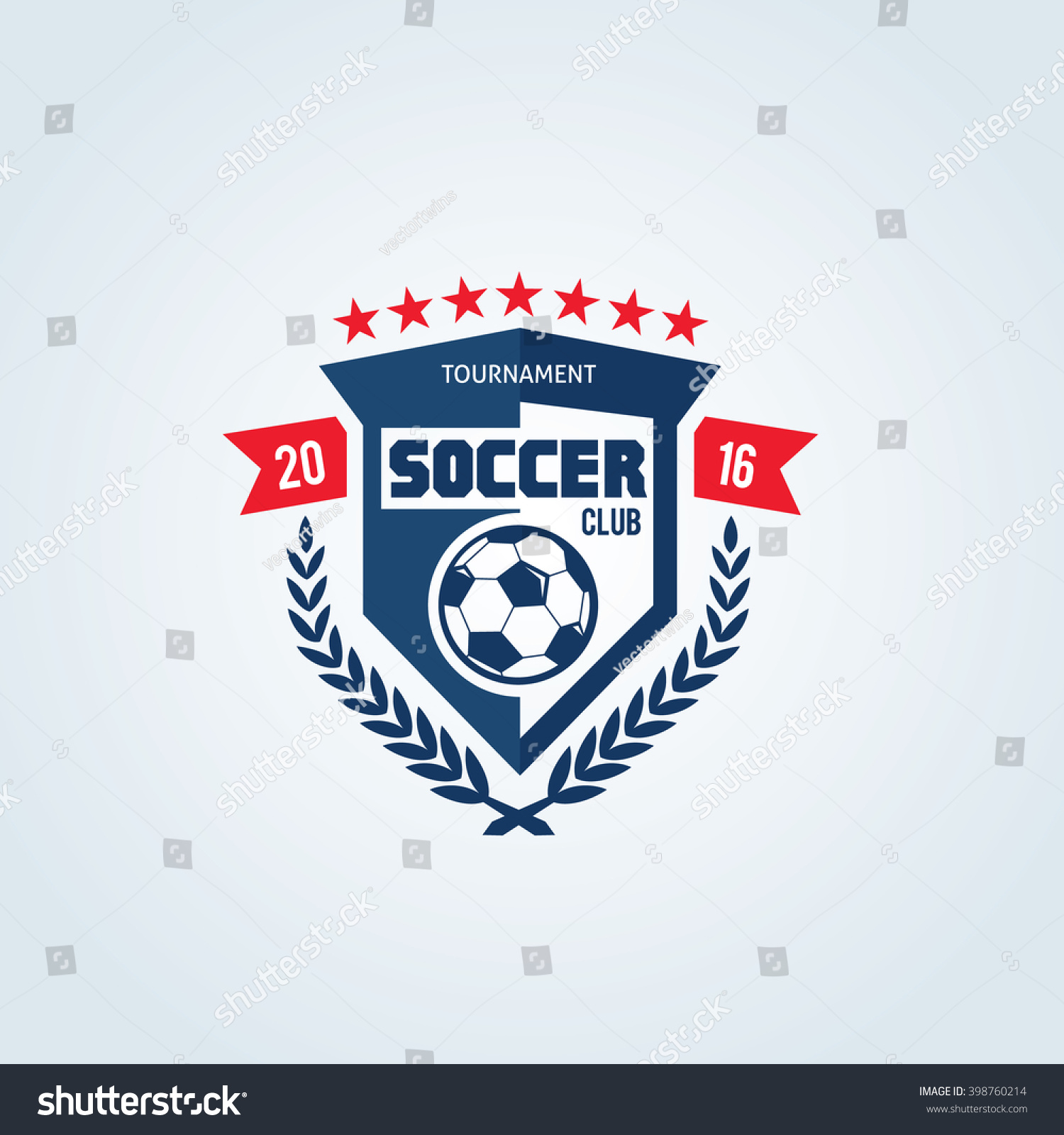 Soccer Club Logofootball Teams Logovector Logo Stock Vektorgrafik 398760214 Shutterstock Nightclub Logo Template