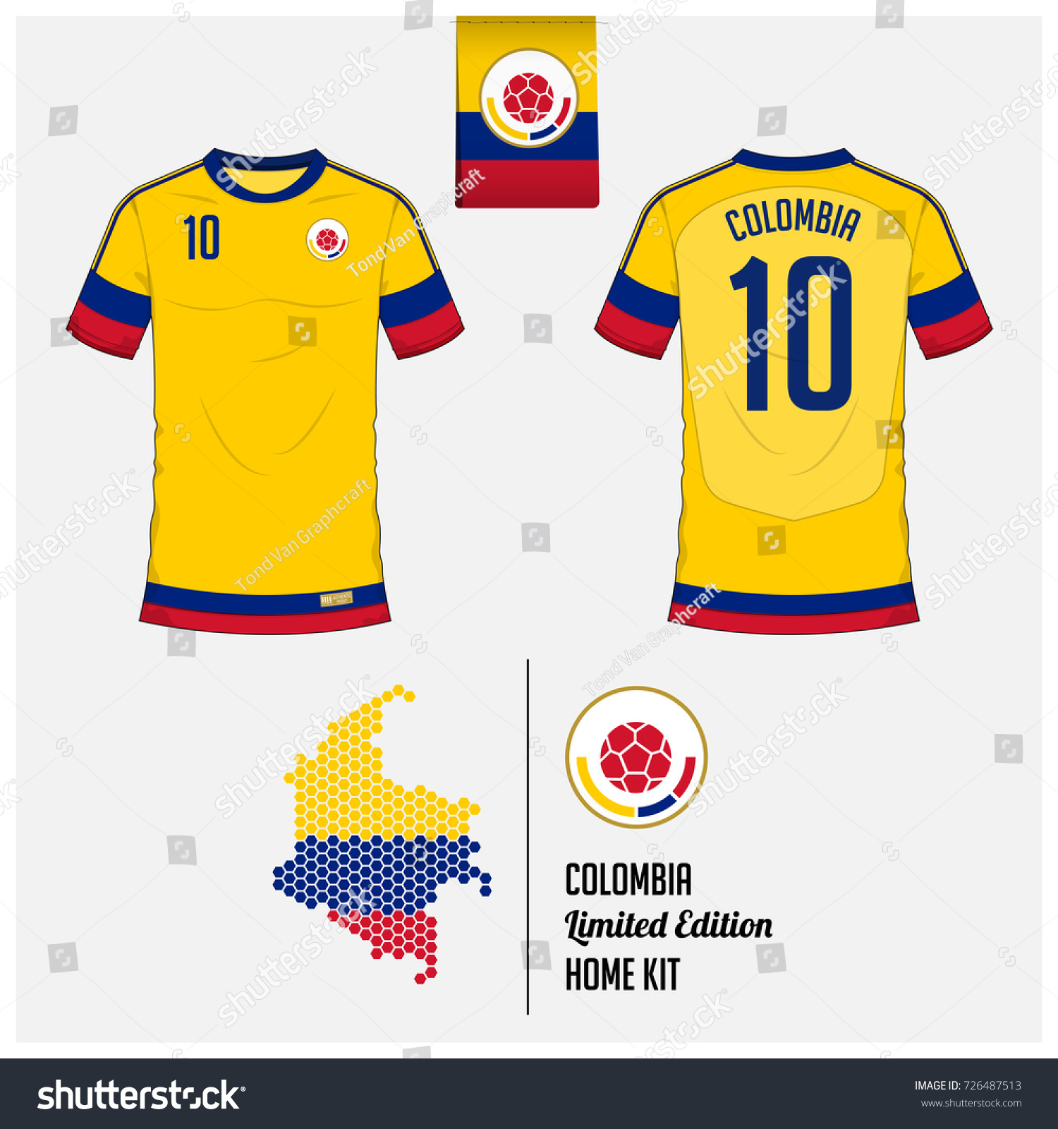 colombia national jersey