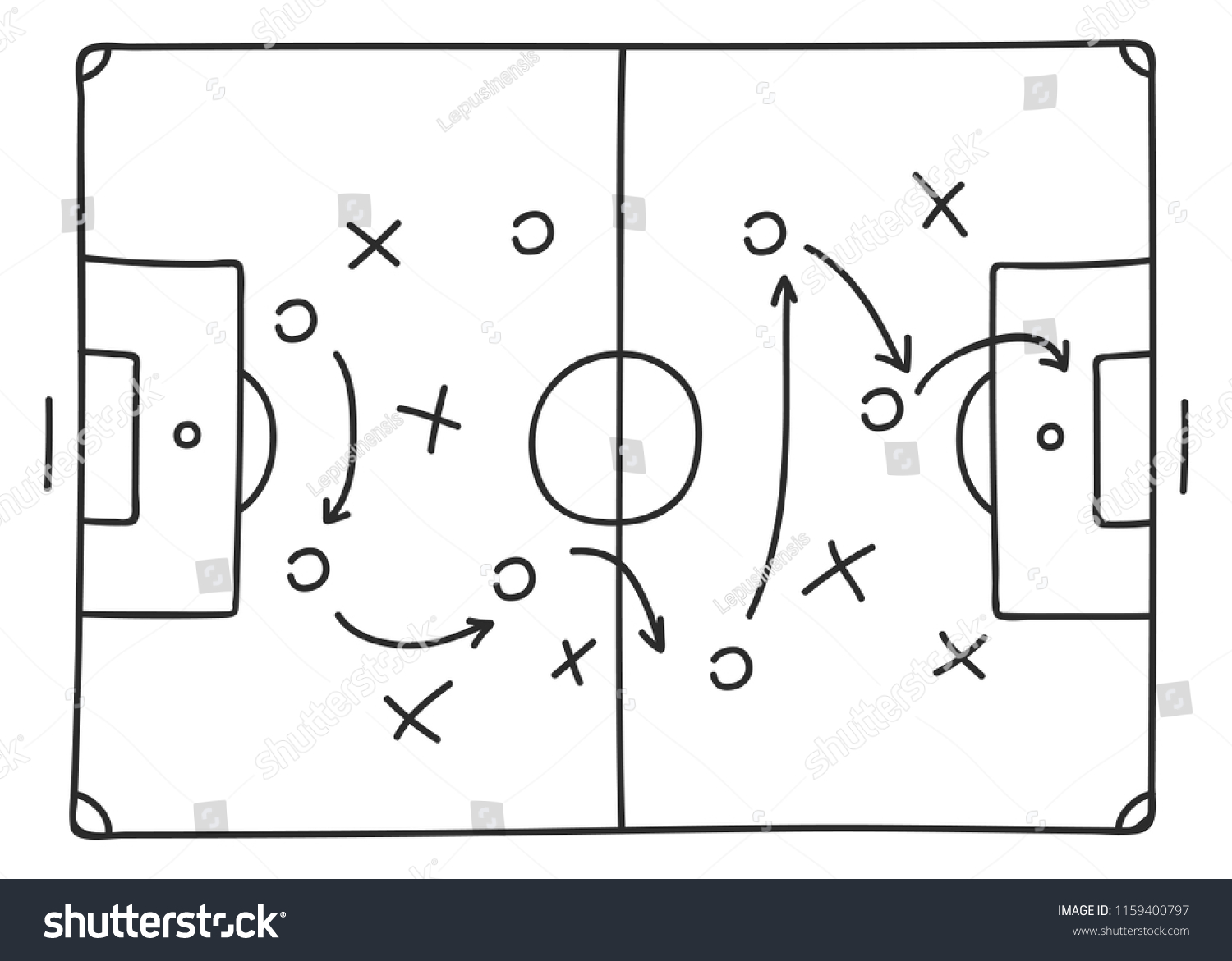 700 Soccer playbook Images, Stock Photos & Vectors | Shutterstock