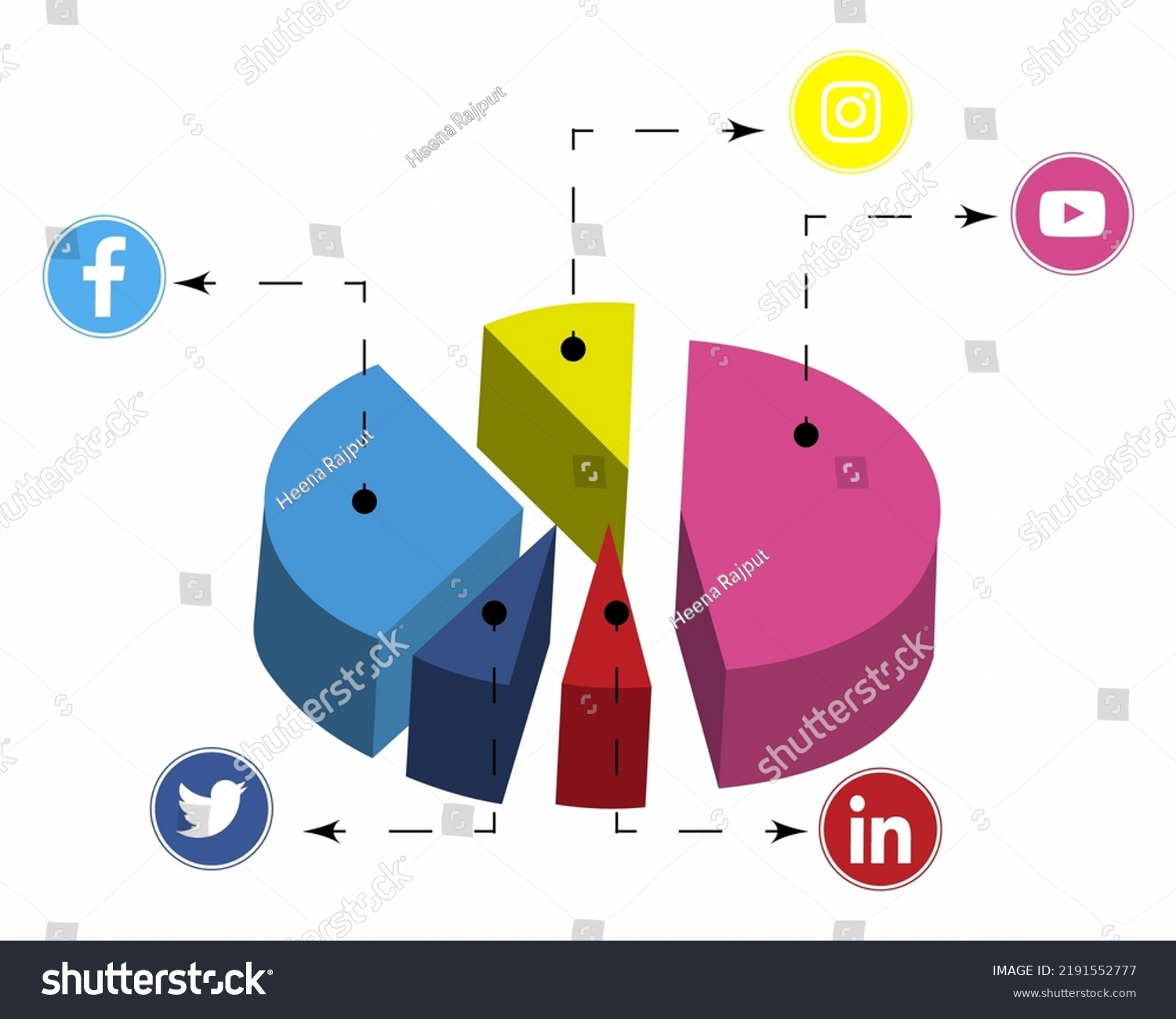 7-pi-chart-infographic-template-vector-images-stock-photos-vectors-shutterstock