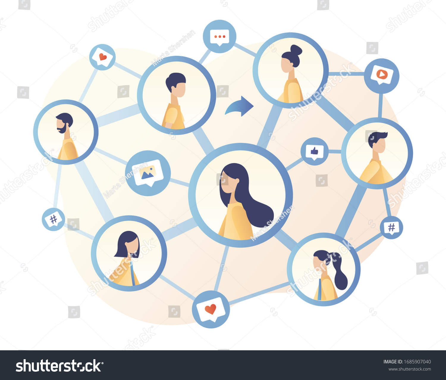 Networking cartoon images stock photos vectors shutterstock
