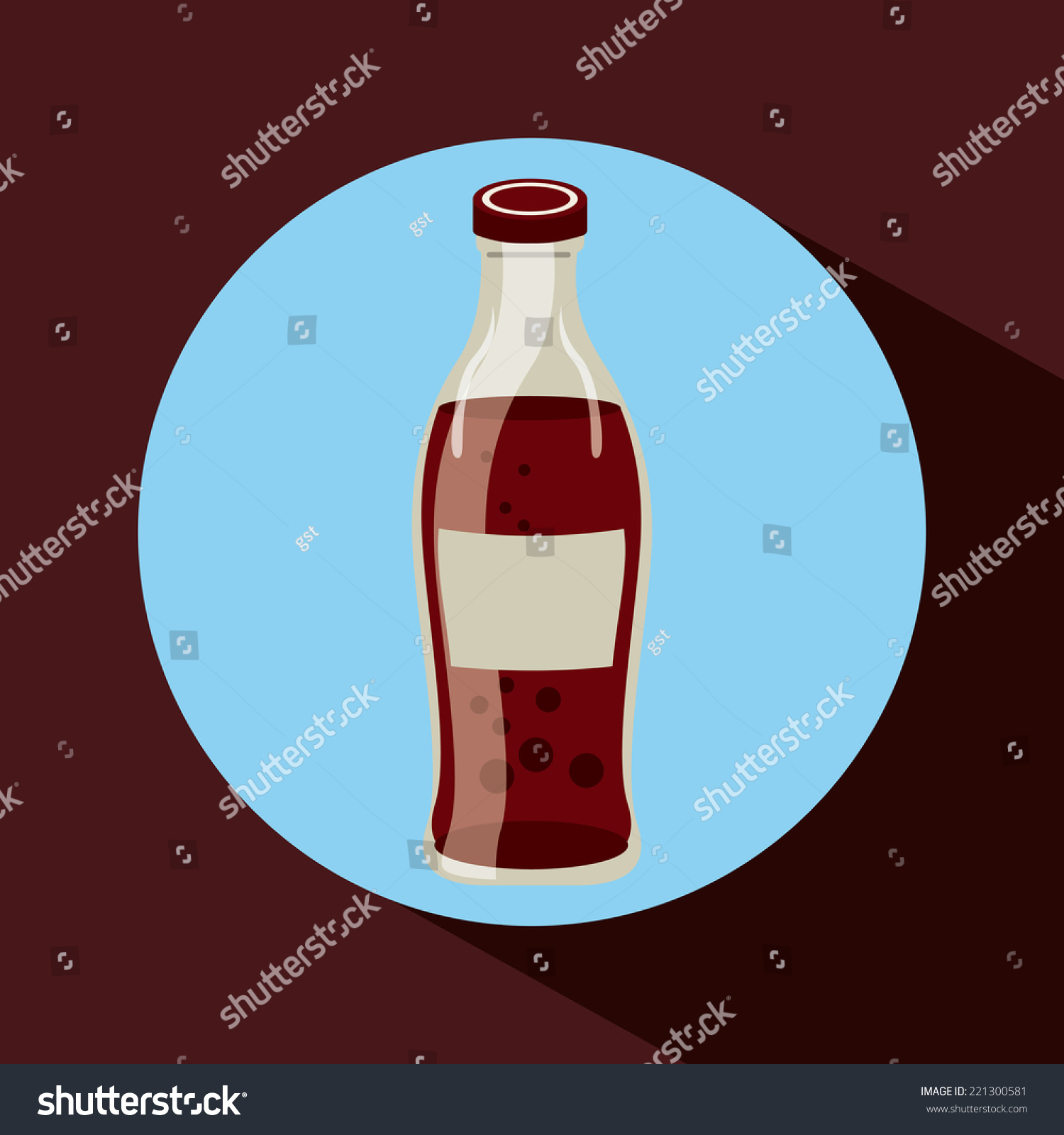 Soda Graphic Design Vector Illustration Stock Vector 221300581 ...