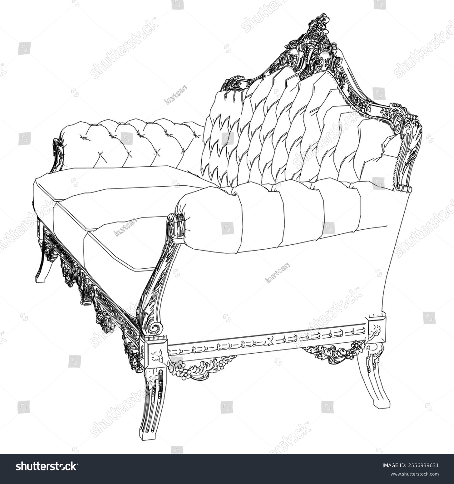 recommend clip art: Sofa outline vector collection. Elegant line art designs for contemporary living spaces. Ideal for interior design projects.