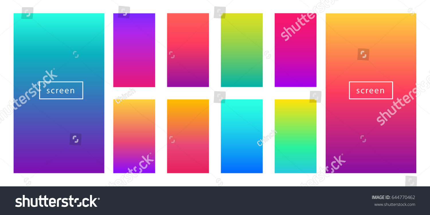 Soft Color Background Modern Screen Vector Stock Vector (Royalty Free ...