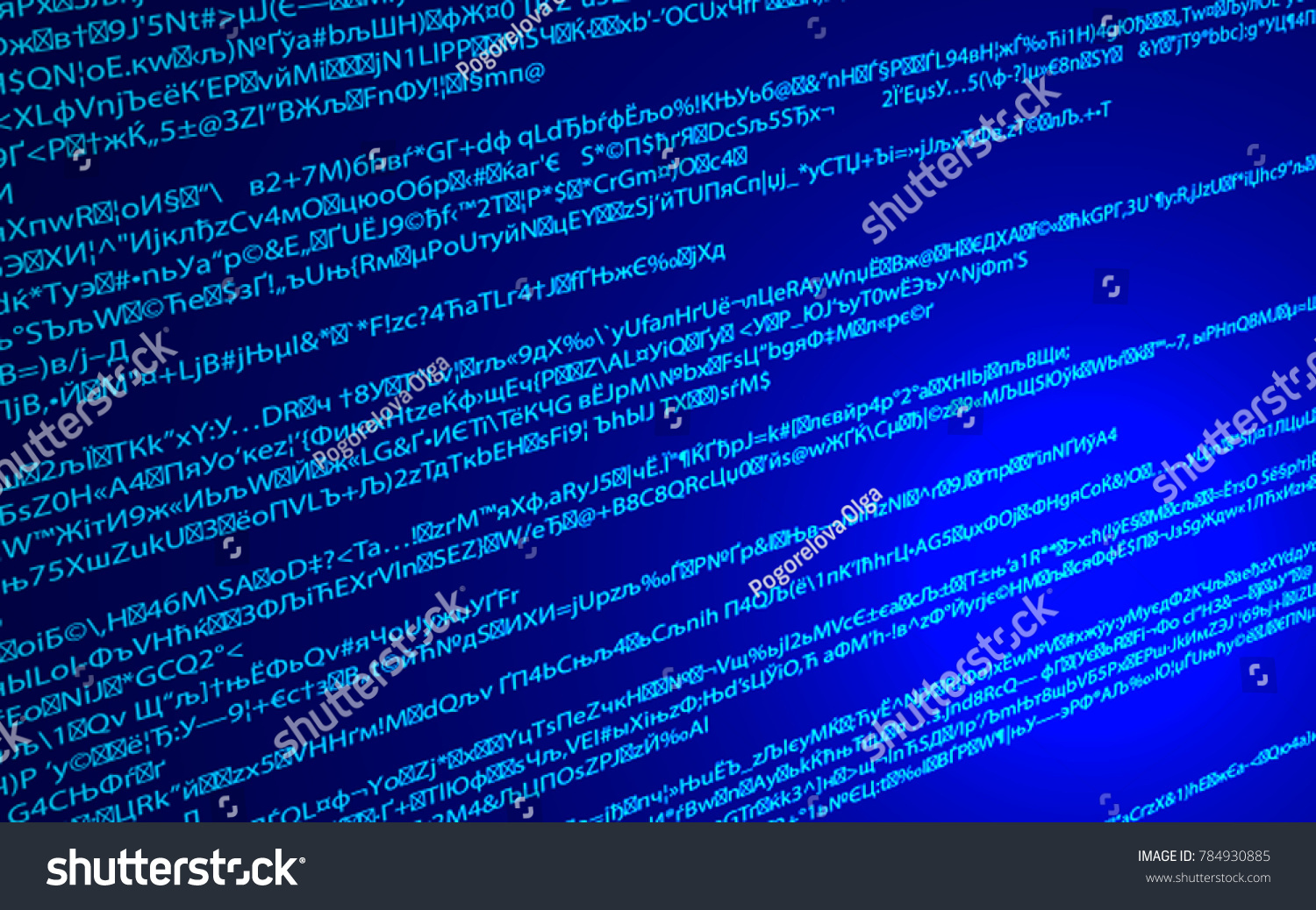 Software Web Developer Programming Code Vector Stock Vector Royalty Free