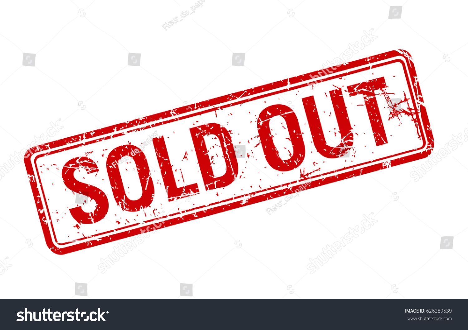 Sold Out Red Grunge Stamp Sale Stock Vector 626289539 - Shutterstock