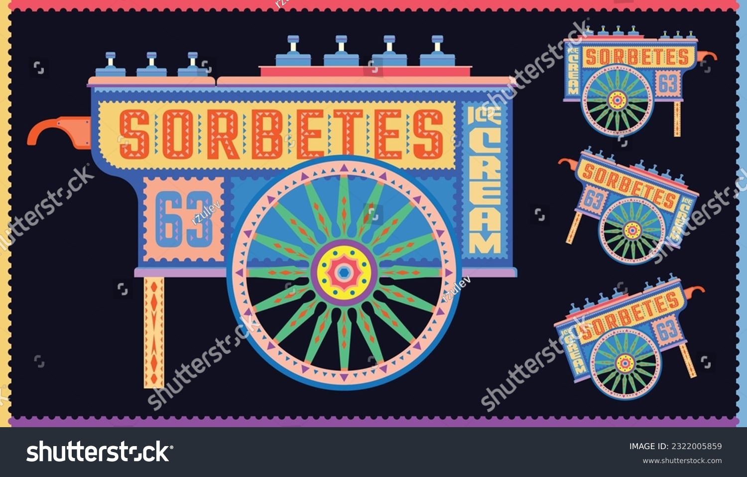 SVG of Sorbetes is a traditional ice cream originating from the Philippines and uniquely characterized by the use of coconut milk and or carabao milk. Editable vector file. SVG file. svg
