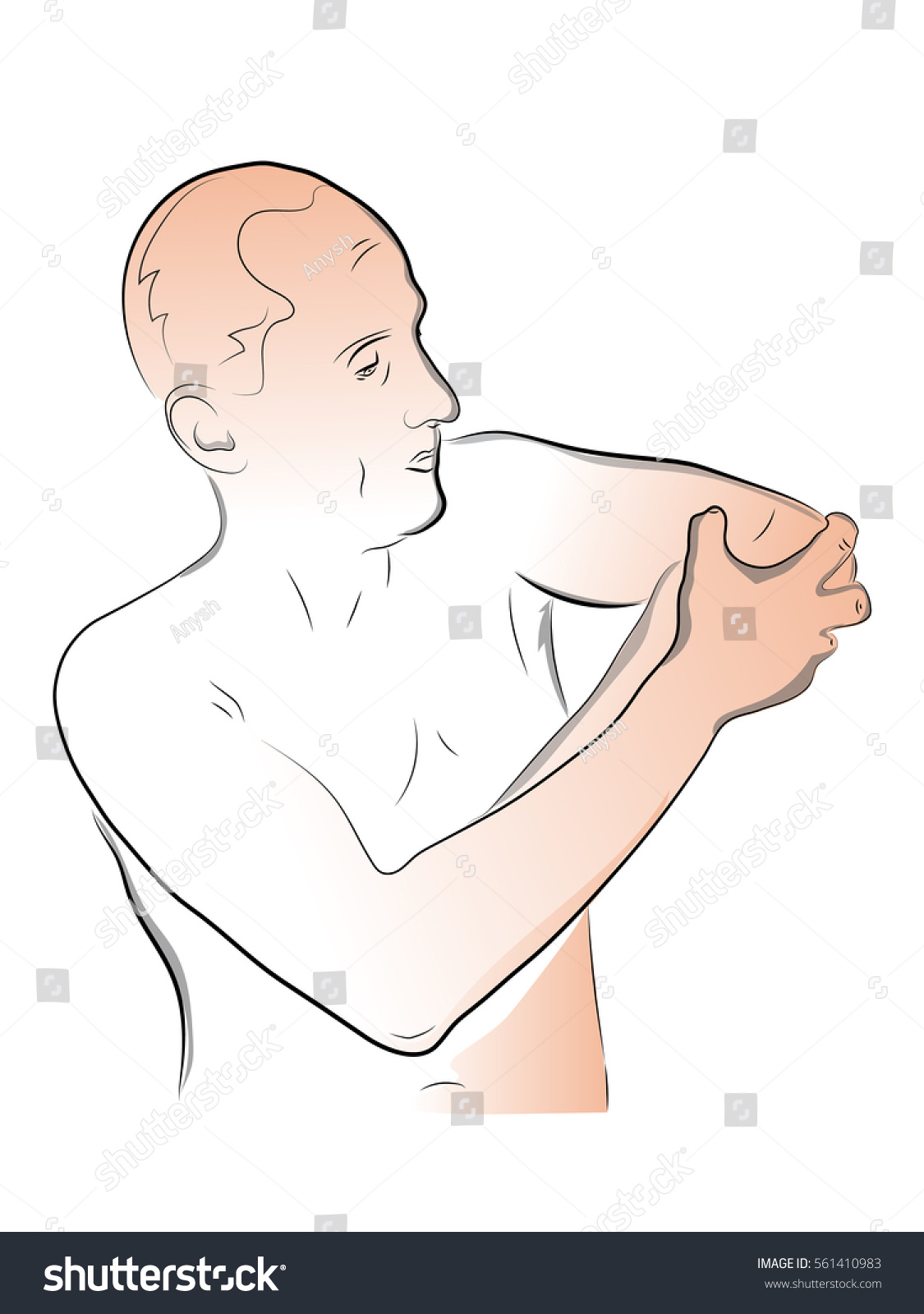 sore-arm-sore-shoulder-sore-wrist-stock-vector-561410983-shutterstock