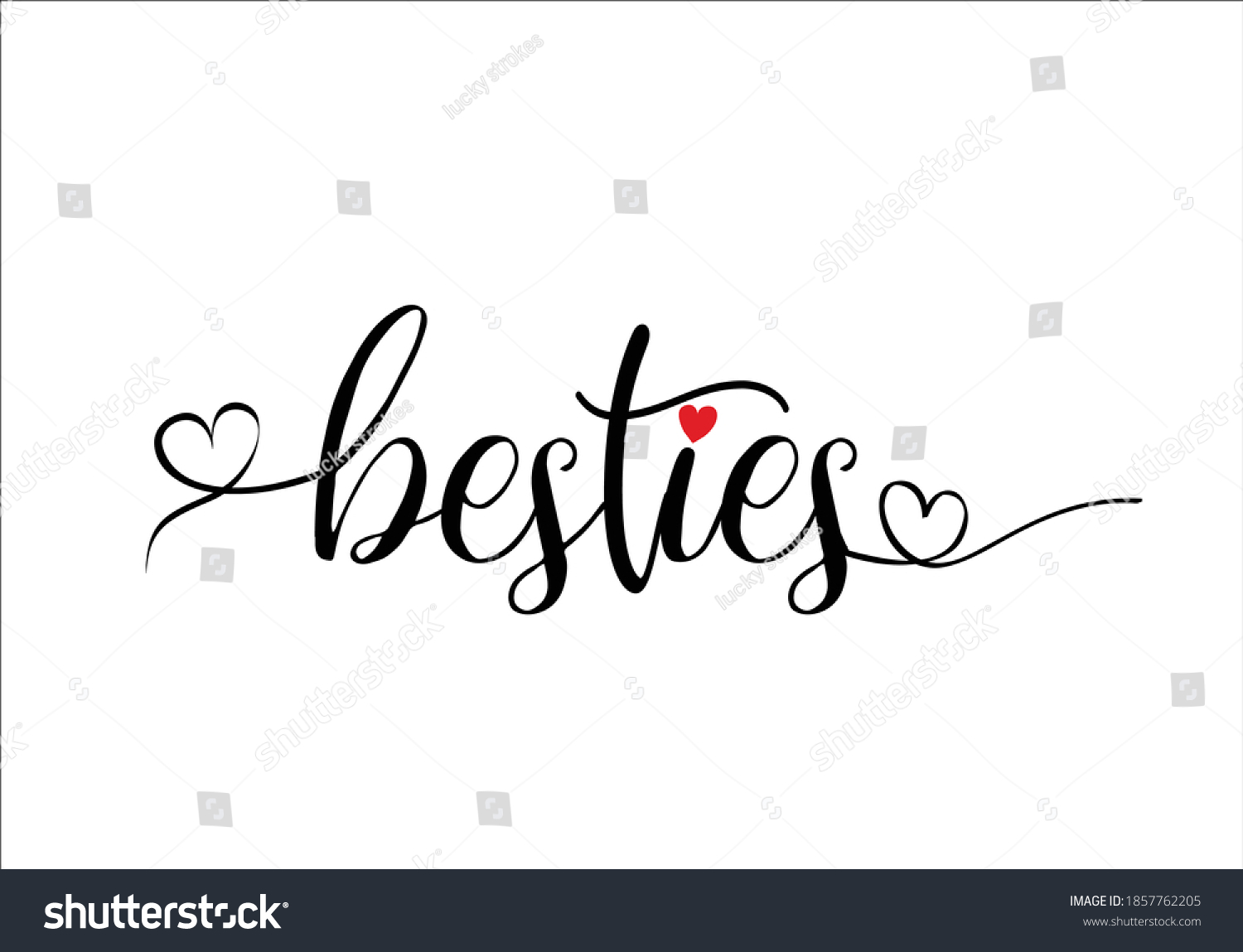 SVG of soul sister with heart lettering design best friend forewer bff  besties  svg