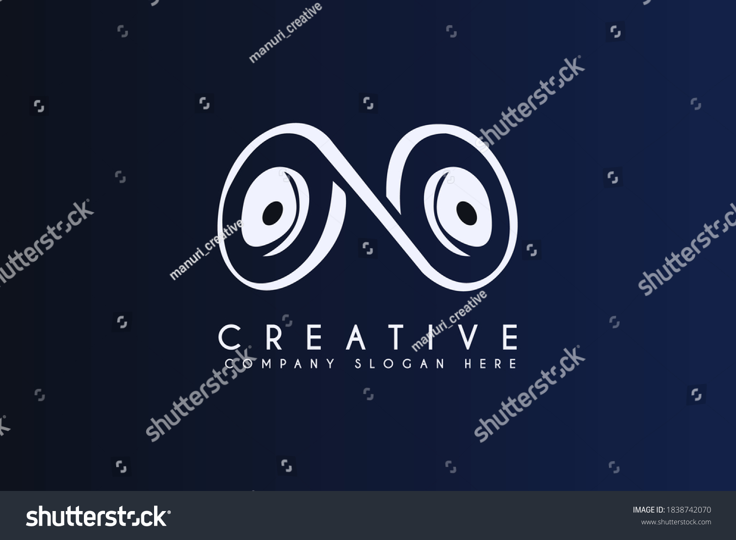 Sound System Logo Design Vector Illustration Stock Vector (Royalty Free) 1838742070