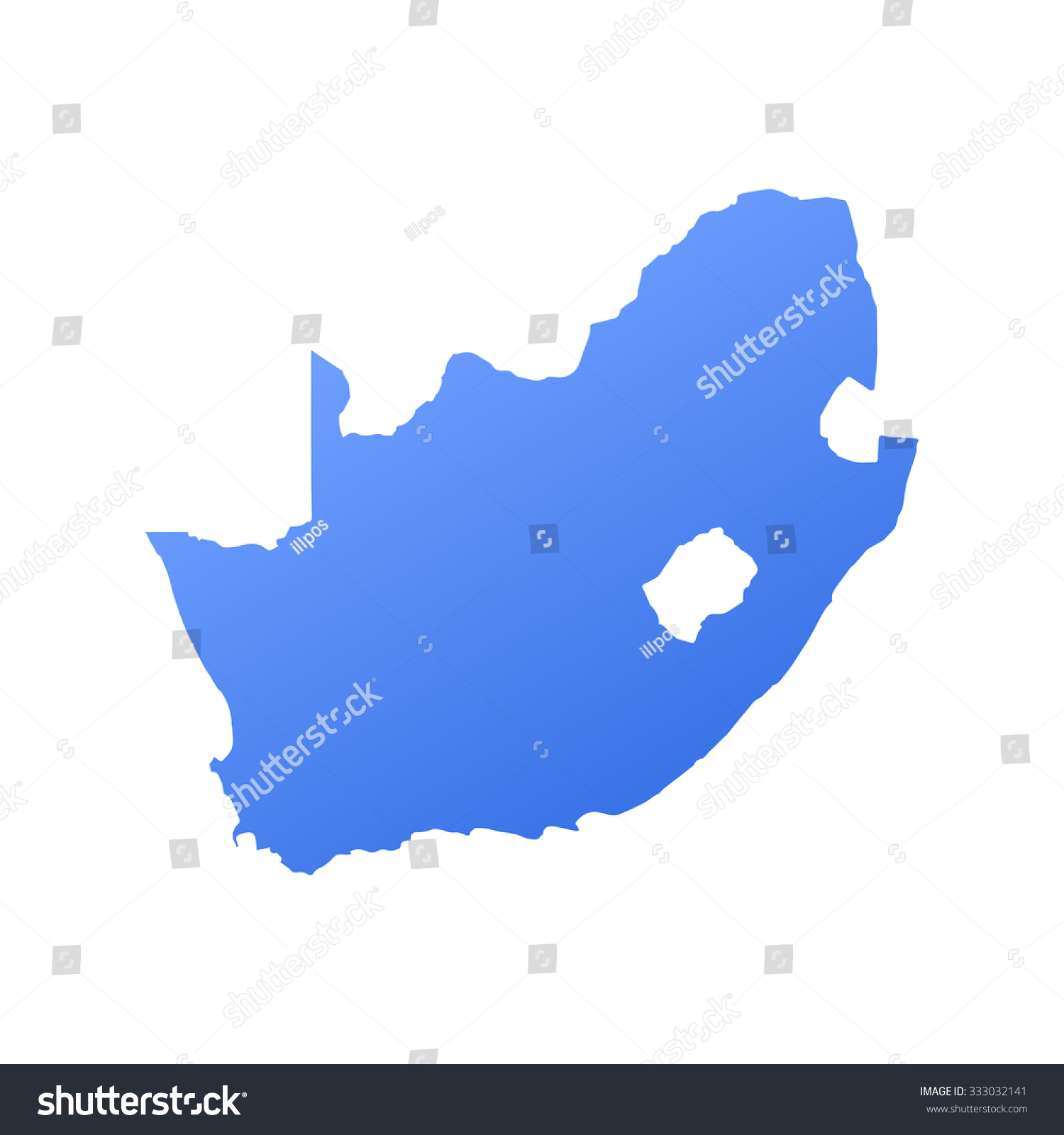 south-africa-country-mapborder-stock-vector-royalty-free-333032141