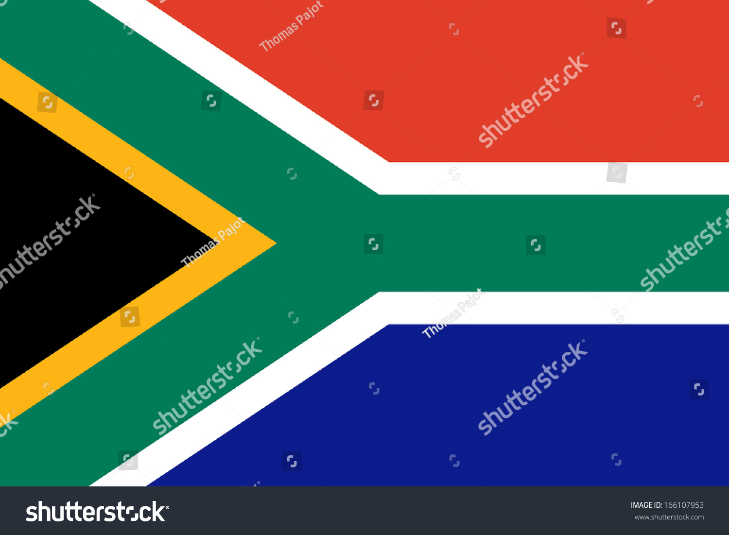 SVG of South African flag svg