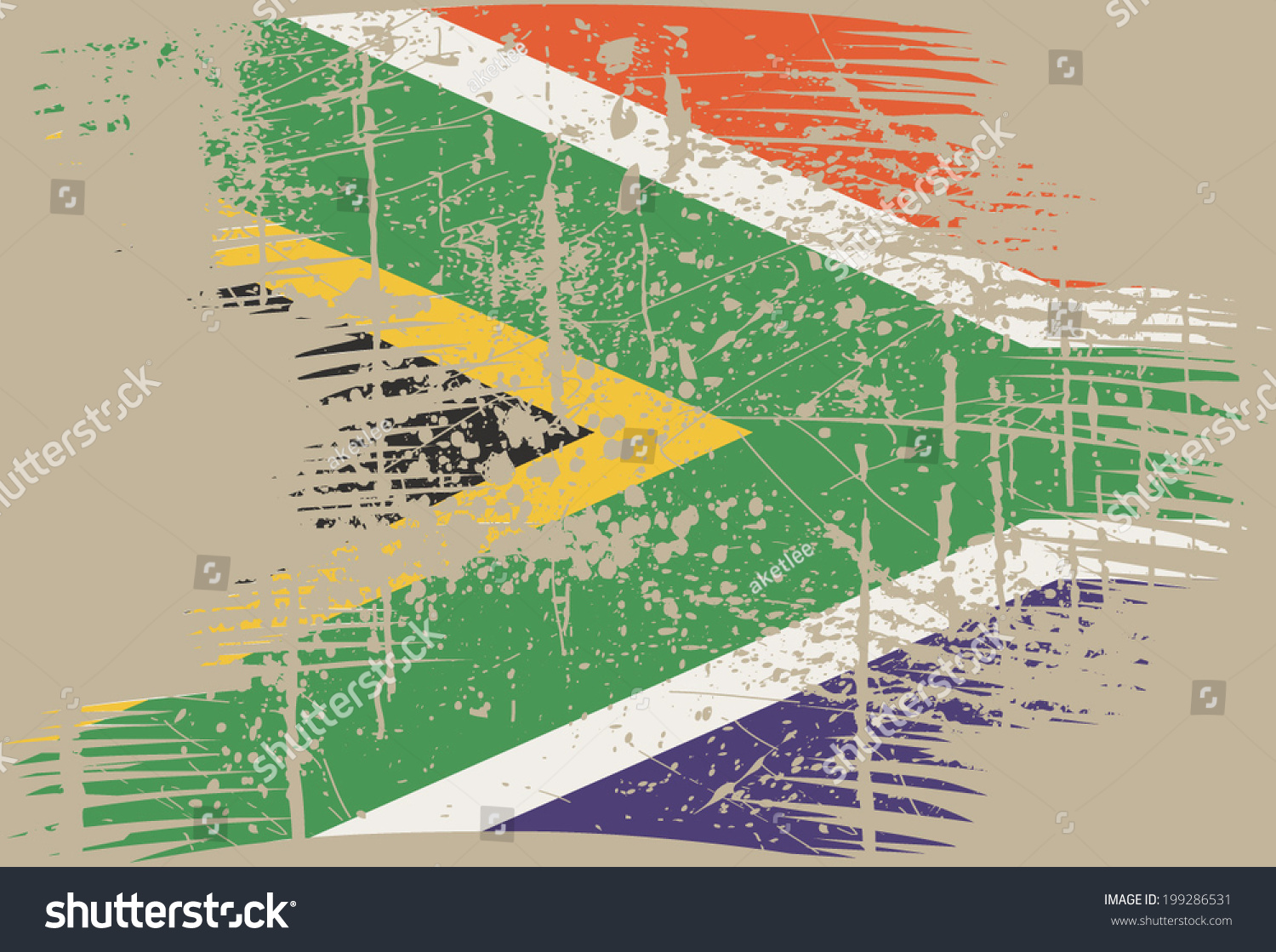 South African Flag Grunge Stock Vector Royalty Free 199286531 South African Flag Grunge Stock Vector Royalty Free 199286531