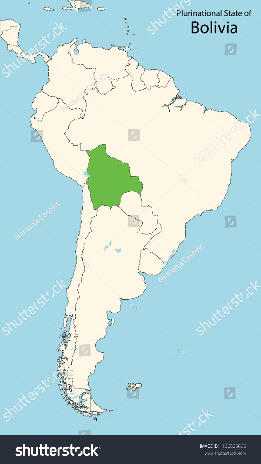 Get Bolivia Mapa America Gallery