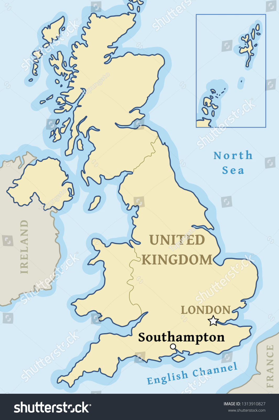 Southampton On A Map Southampton Map Location City Marked United Stock Vector (Royalty Free)  1313910827 | Shutterstock