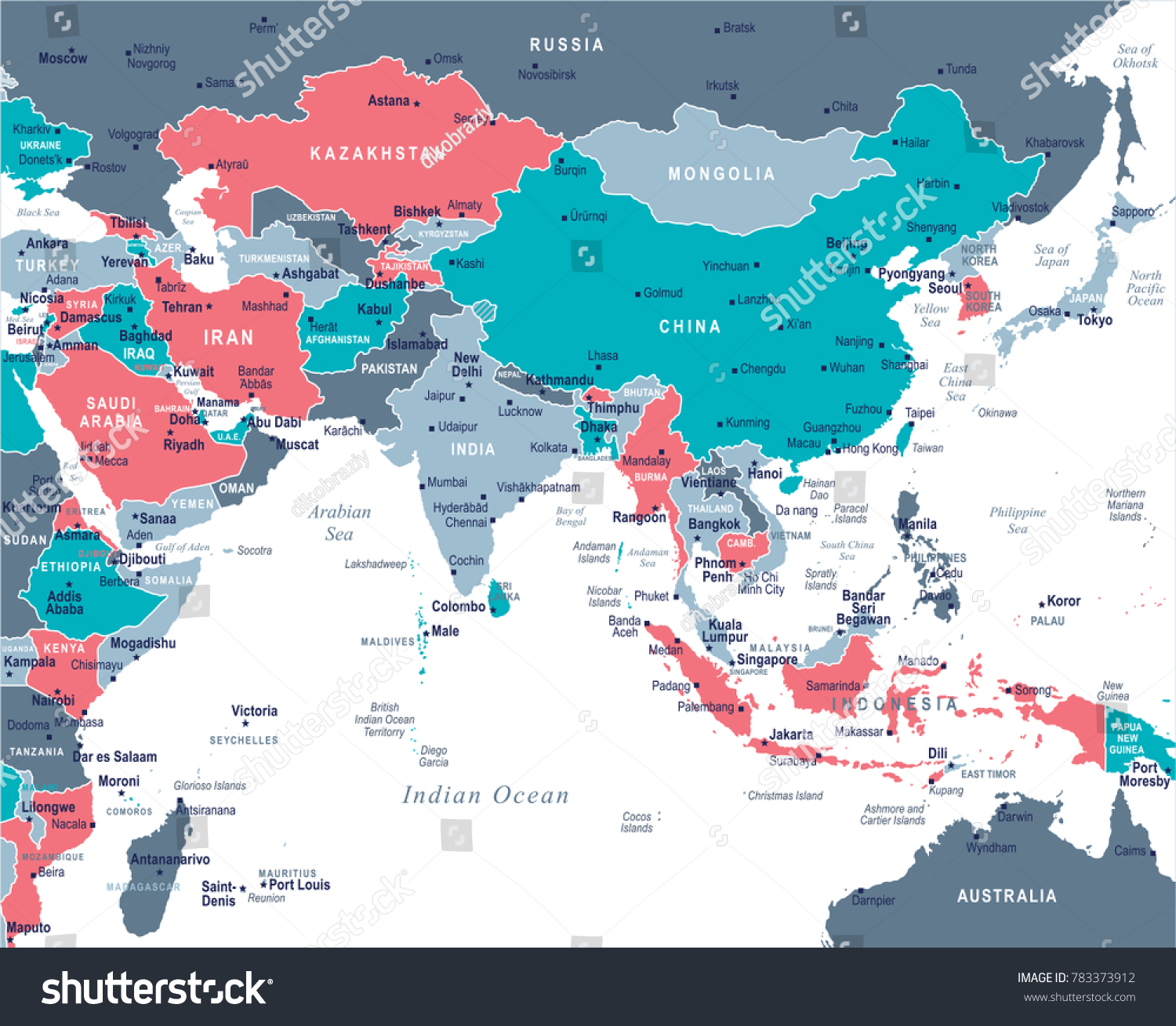 618 Southern china map Images, Stock Photos & Vectors | Shutterstock