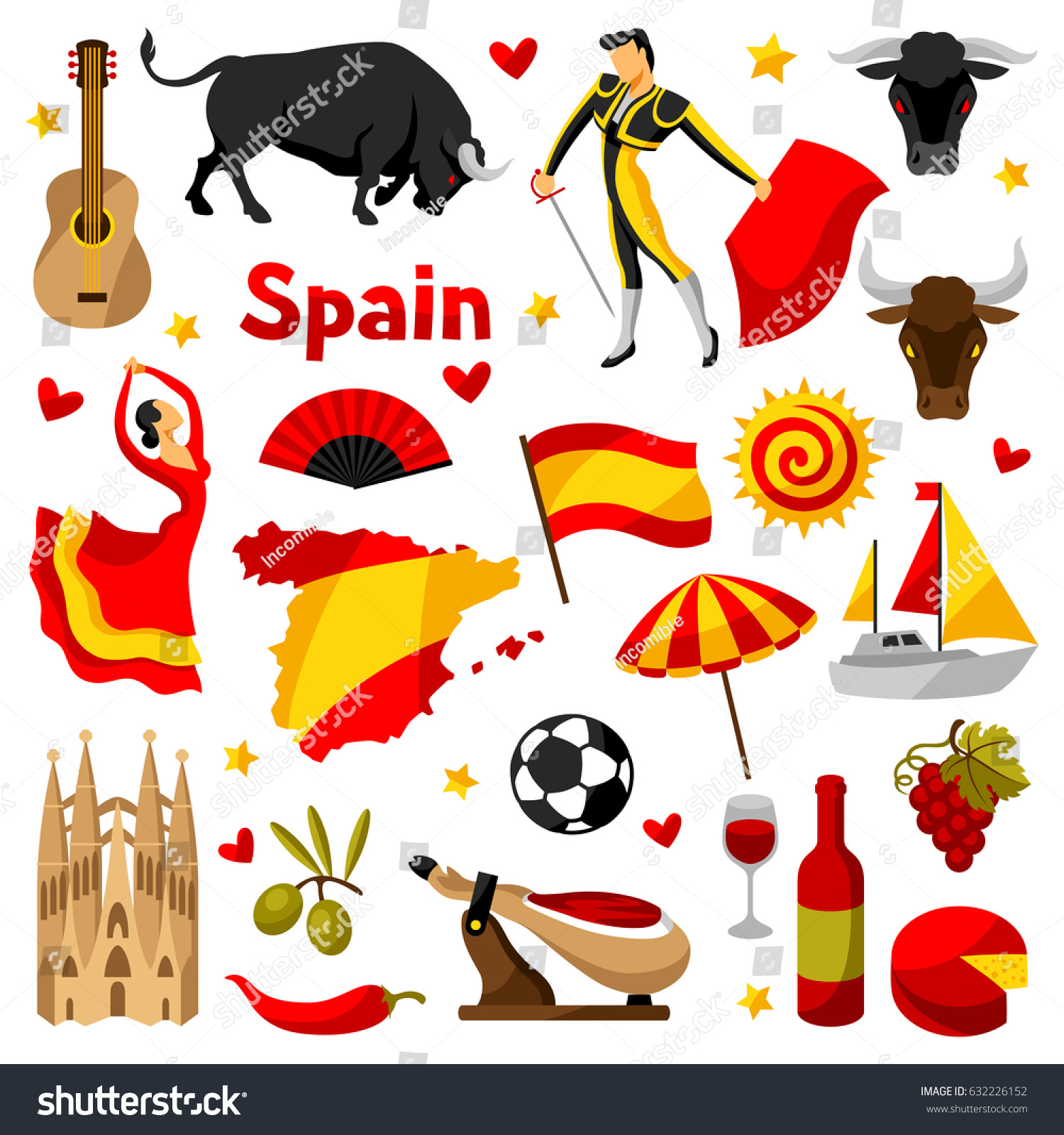 Символы испании картинки