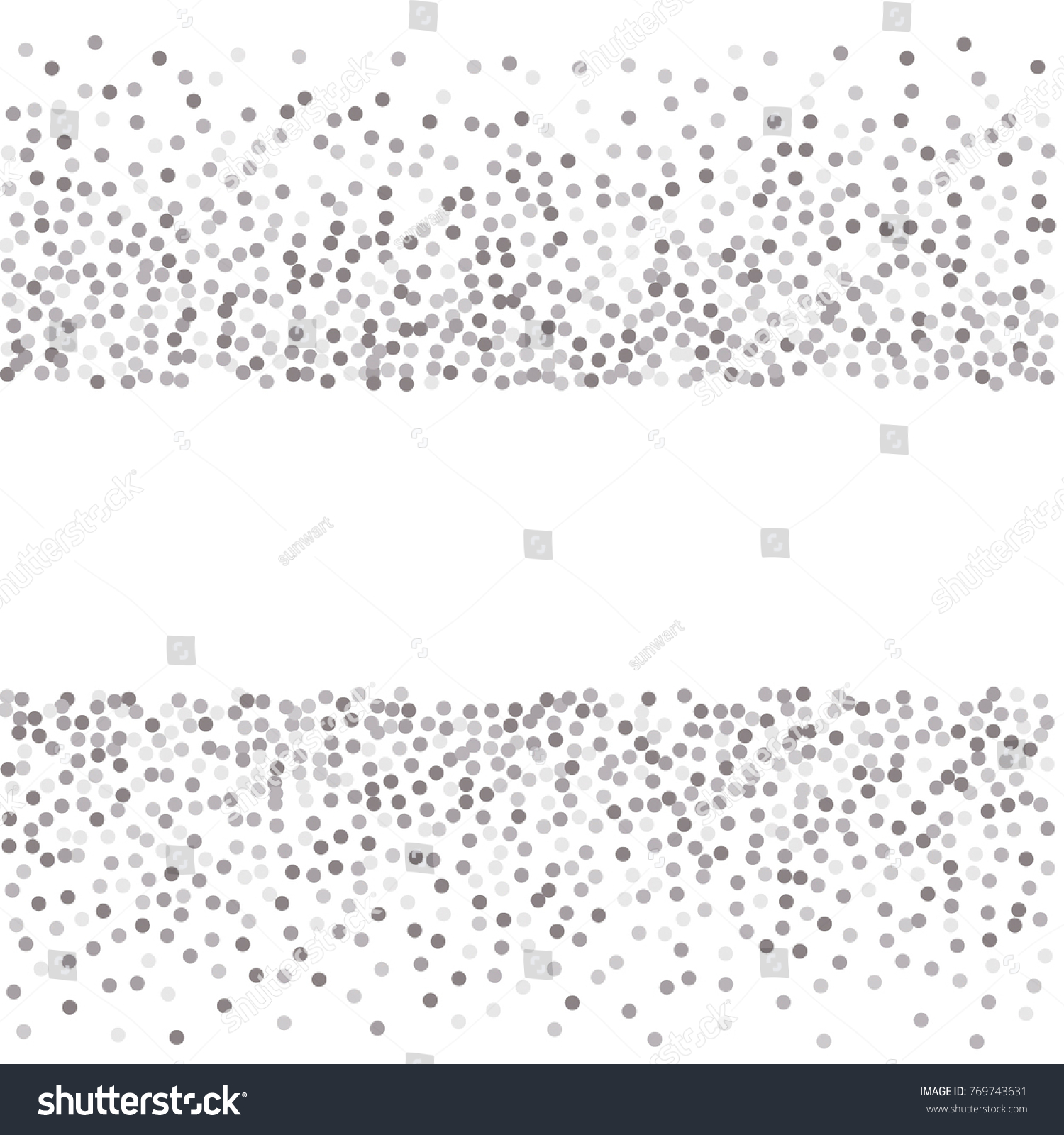 Sparkling Abstract Silver Glitter Background Metal Stock Vector ...