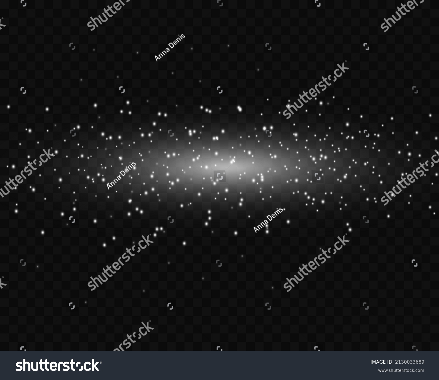 Special Design Starlight Light Effect Starry Stock Vector (Royalty Free ...