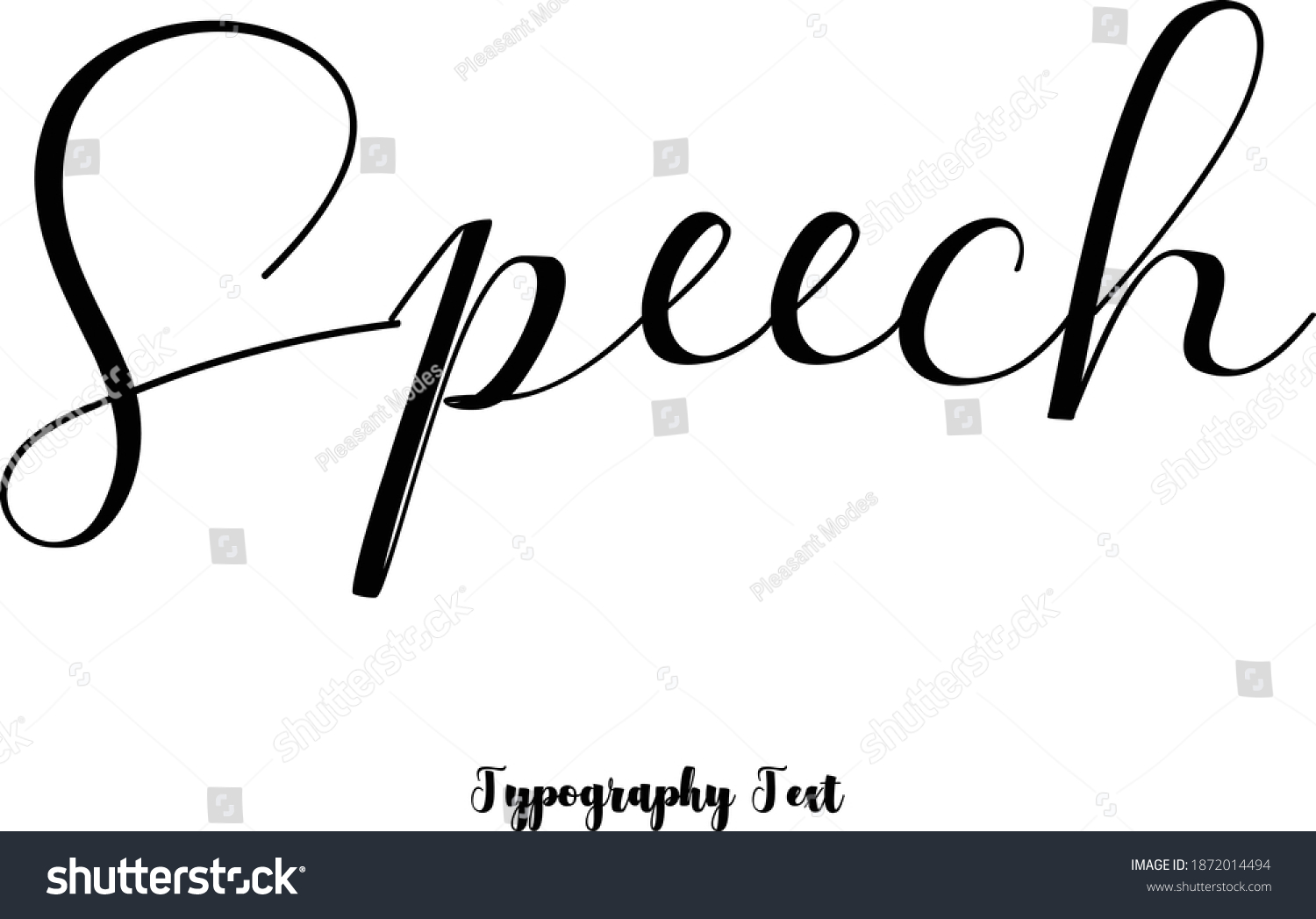 art of elegant speech or writing is called as