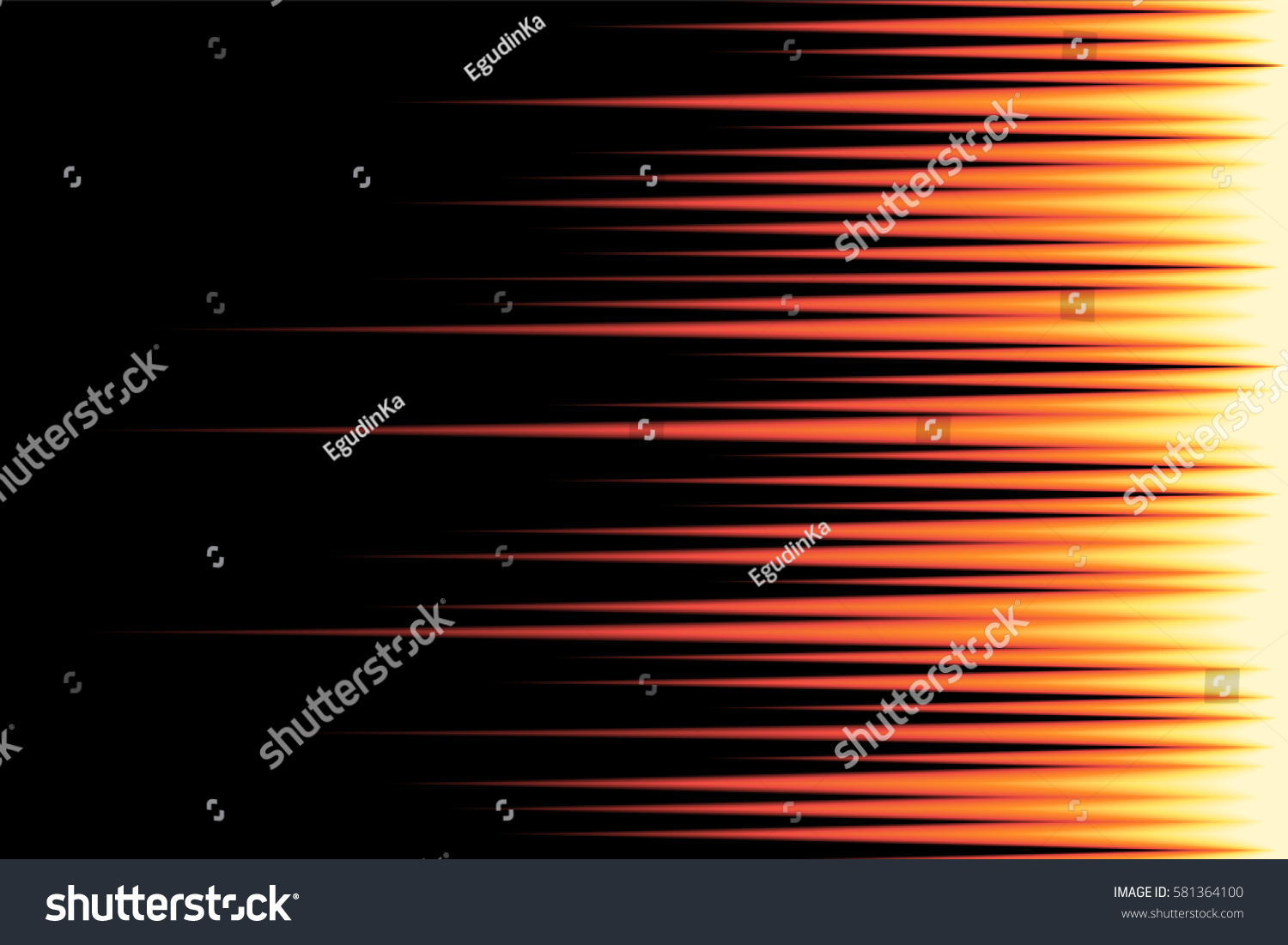 Speed Lines On Black Background Abstract Stock Vector (Royalty Free