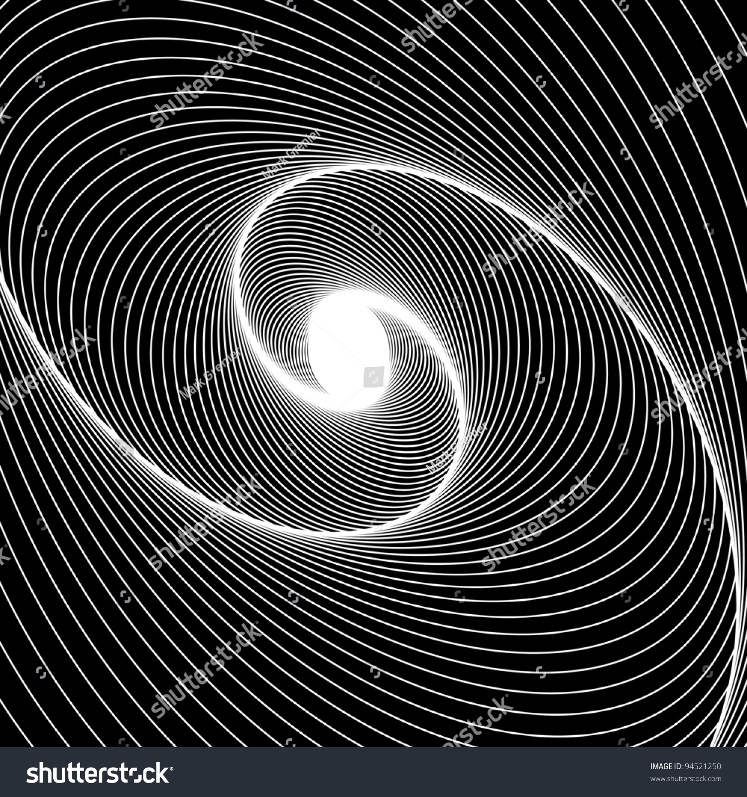 Spiral Wave Stock Vector (Royalty Free) 94521250