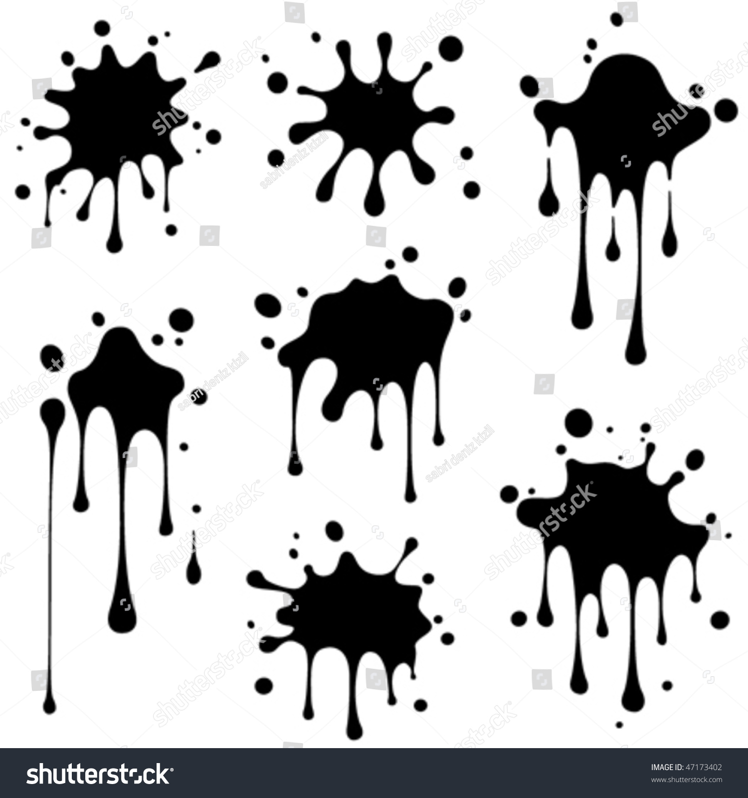 605 Grunge Hole Ink Splatter Images, Stock Photos & Vectors 