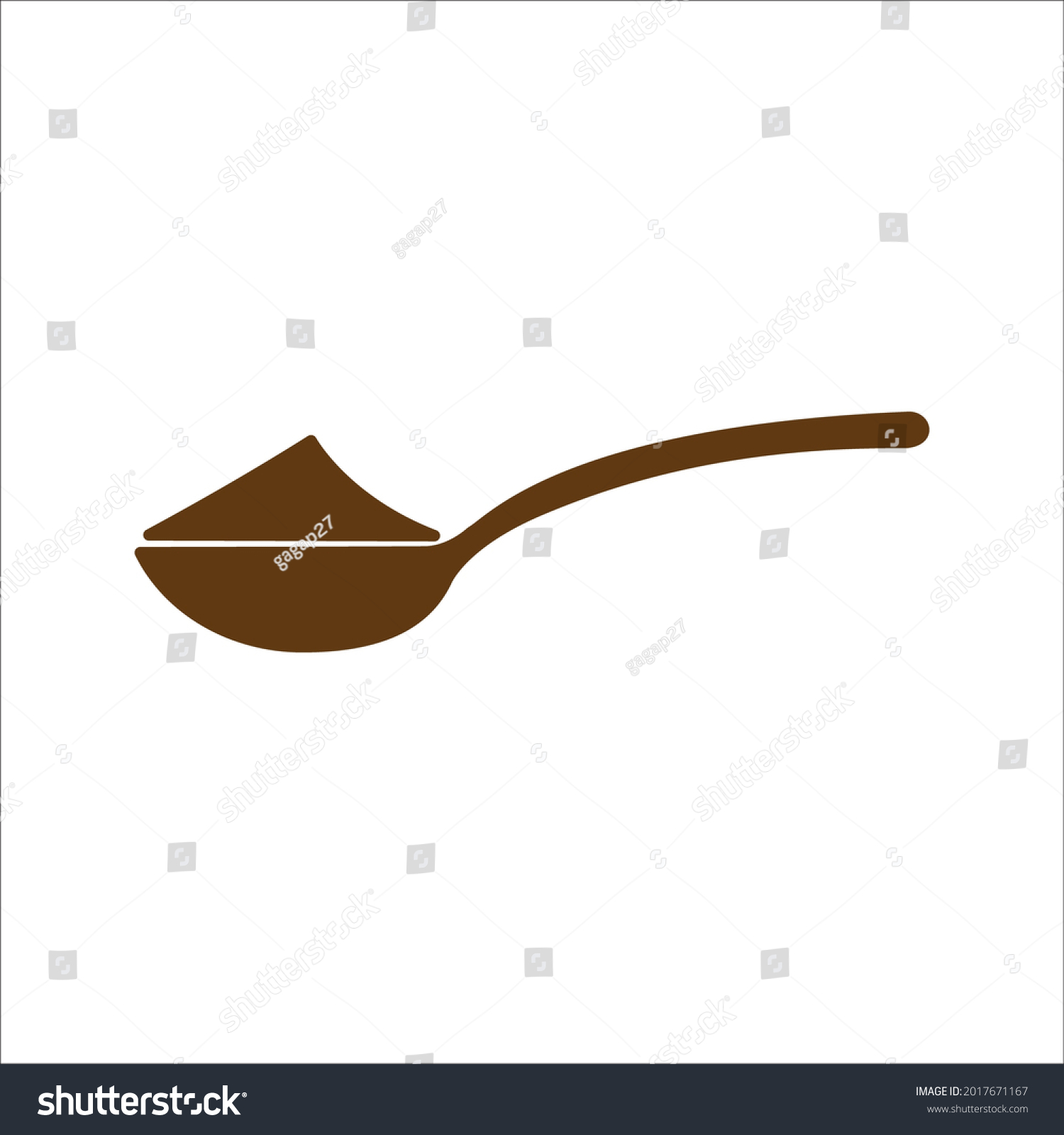 Spoon Sugar Icons Symbol Vector Elements Stock Vector (Royalty Free