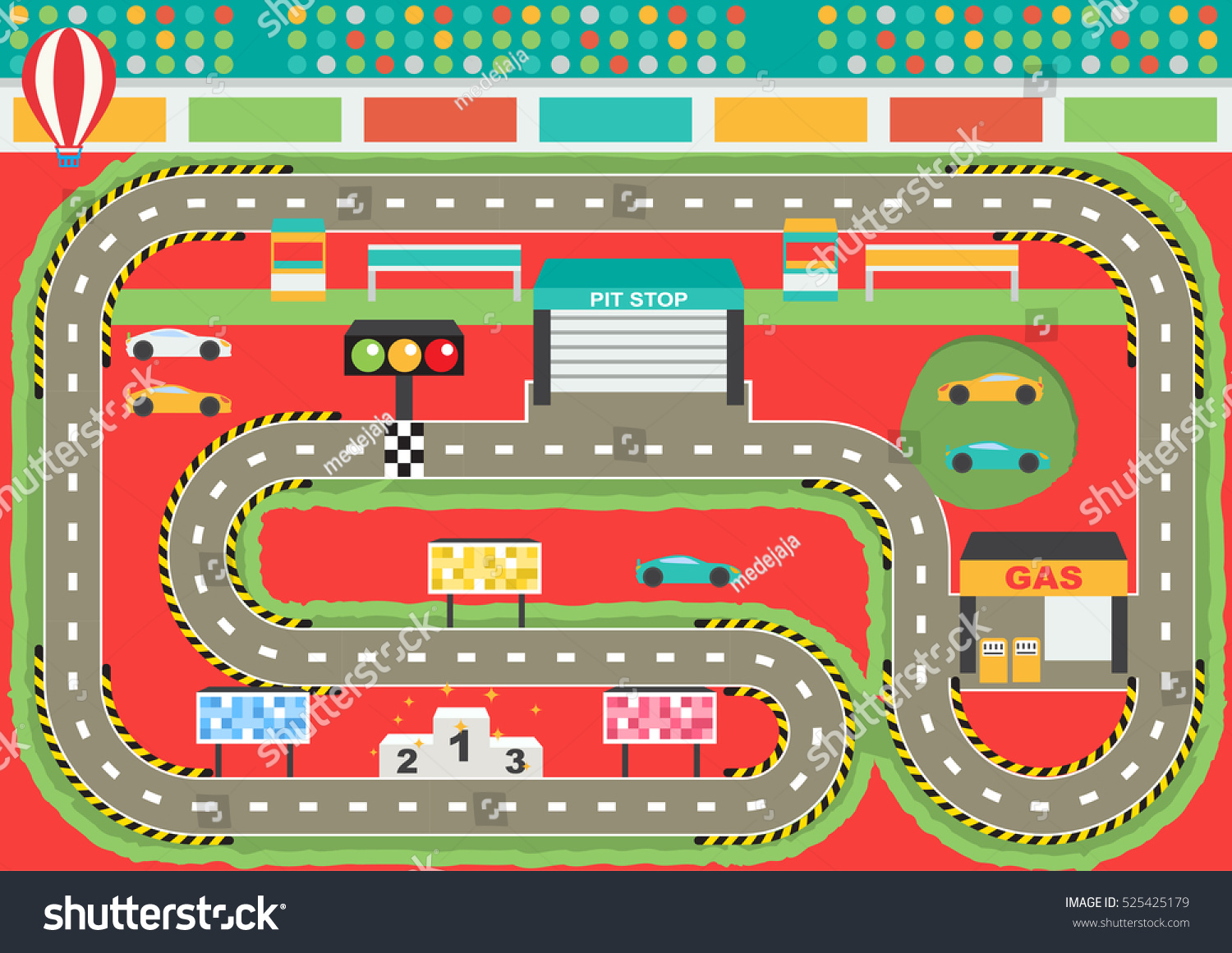 286 Race track endless Images, Stock Photos & Vectors | Shutterstock