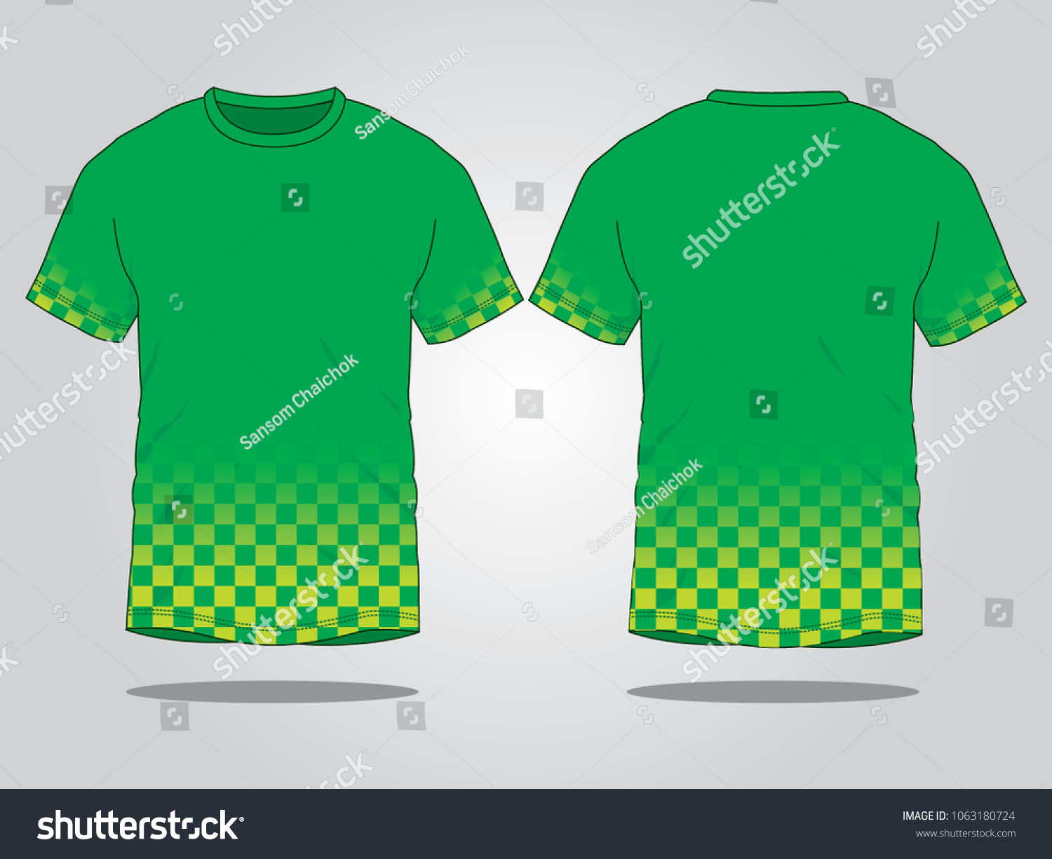 green sublimation t shirt