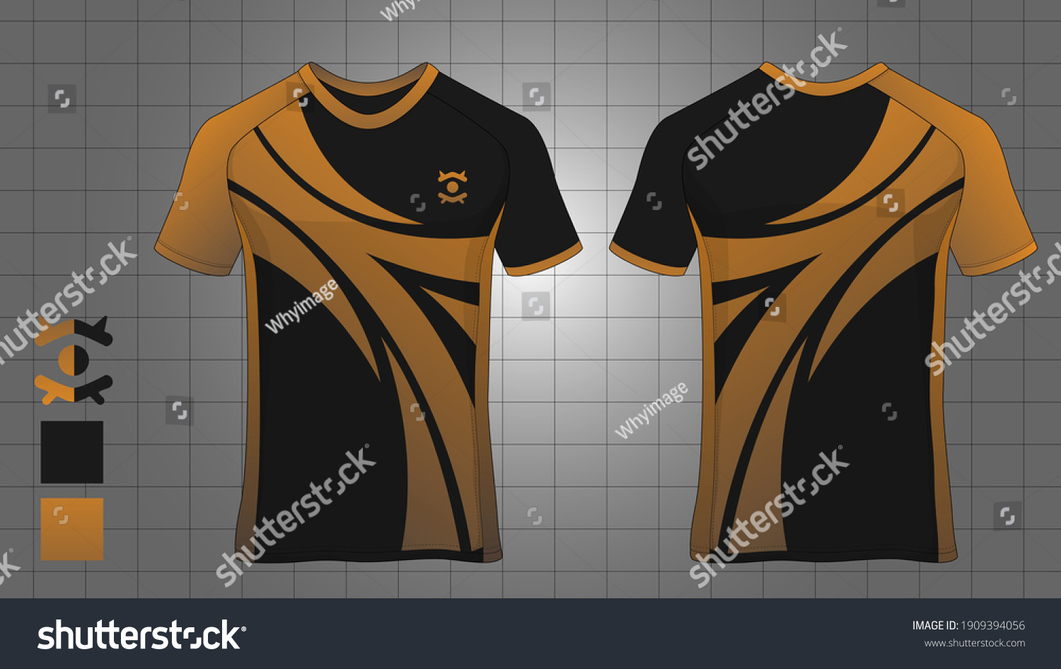Sport Shirt Template Set Tshirt Sport Stock Vector (Royalty Free Sport Shirt Template Set Tshirt Sport Stock Vector (Royalty Free