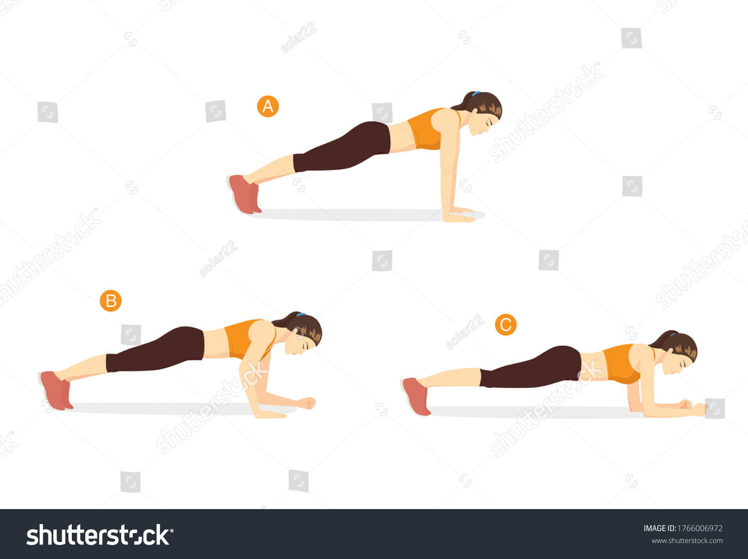 519 Correct plank Images, Stock Photos & Vectors | Shutterstock