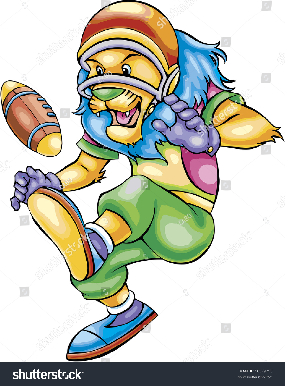 Sports Cartoon Stock Vector 60529258 : Shutterstock