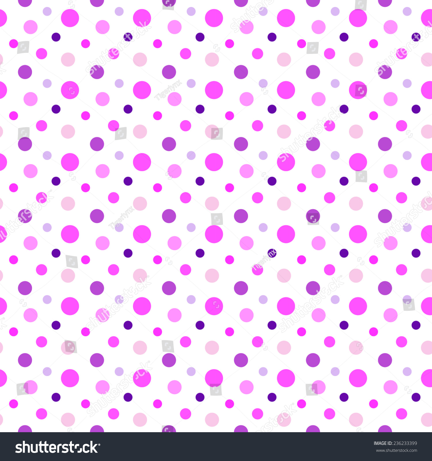 Spotty Seamless Repeating Pattern Background Pink Stock Vector ...