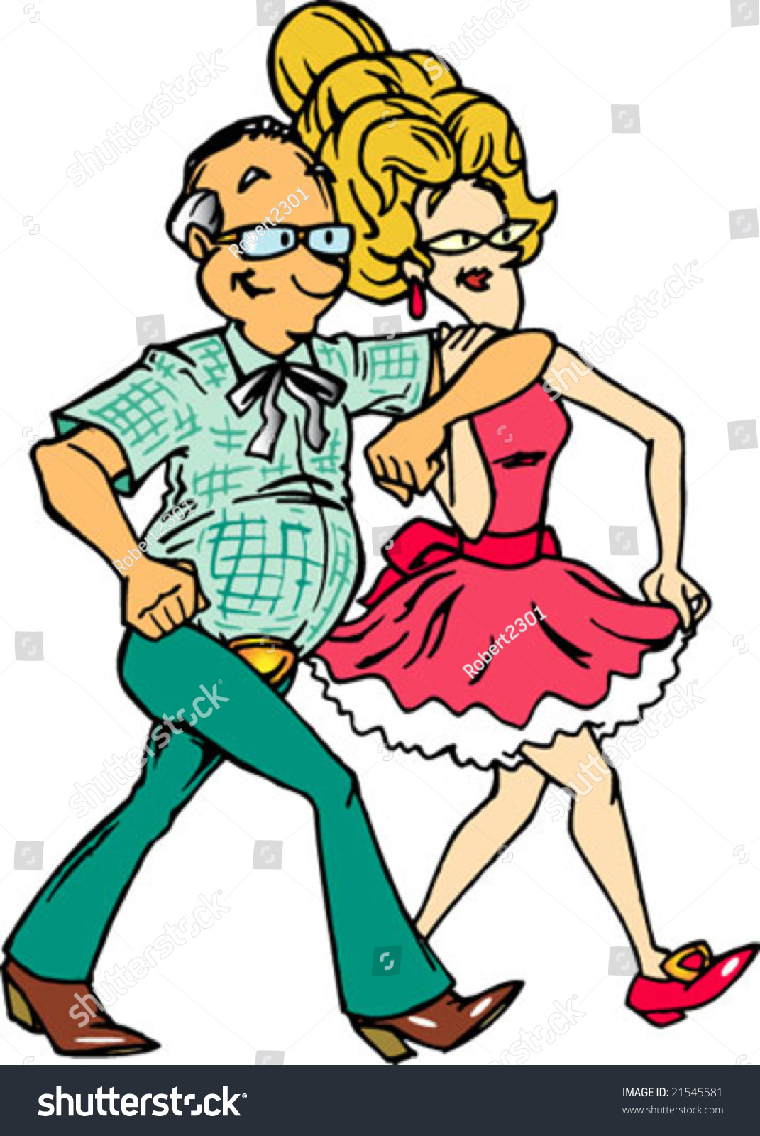 Square Dancers Stock Vector 21545581 - Shutterstock