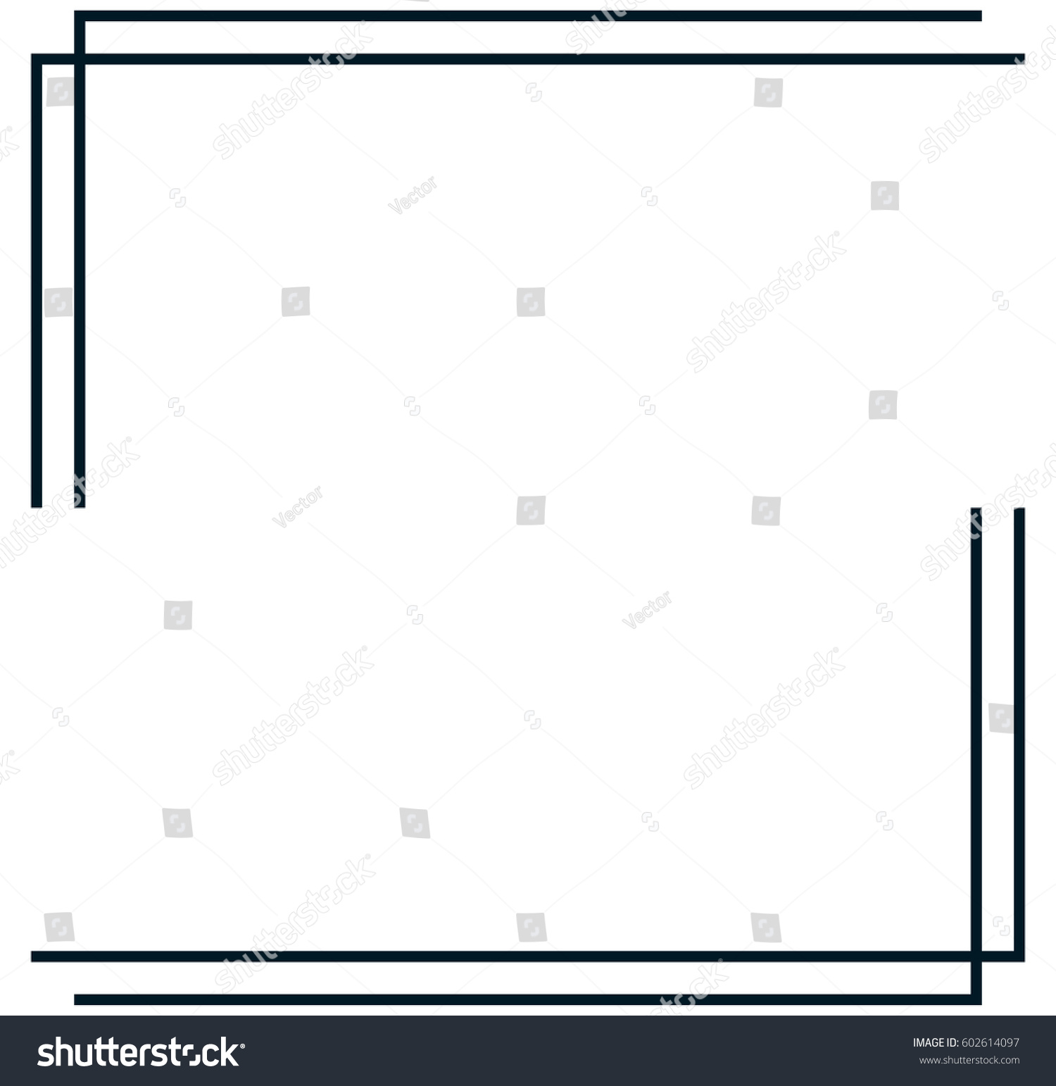 Download Square Frame Border Vector Vintage Banner Stock Vector ...