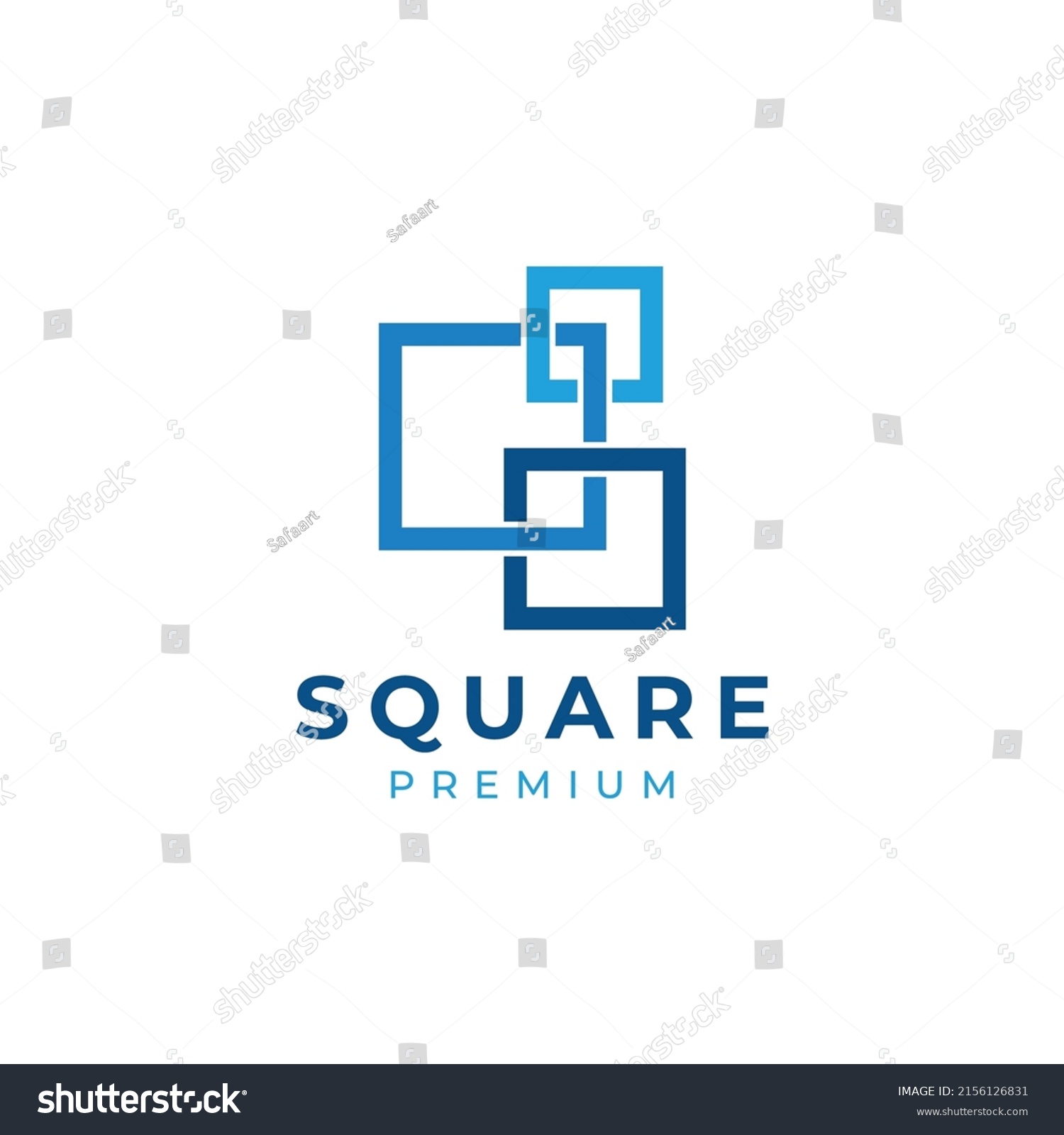 Square Logo Vector Icon Illustration Stock Vector (Royalty Free ...