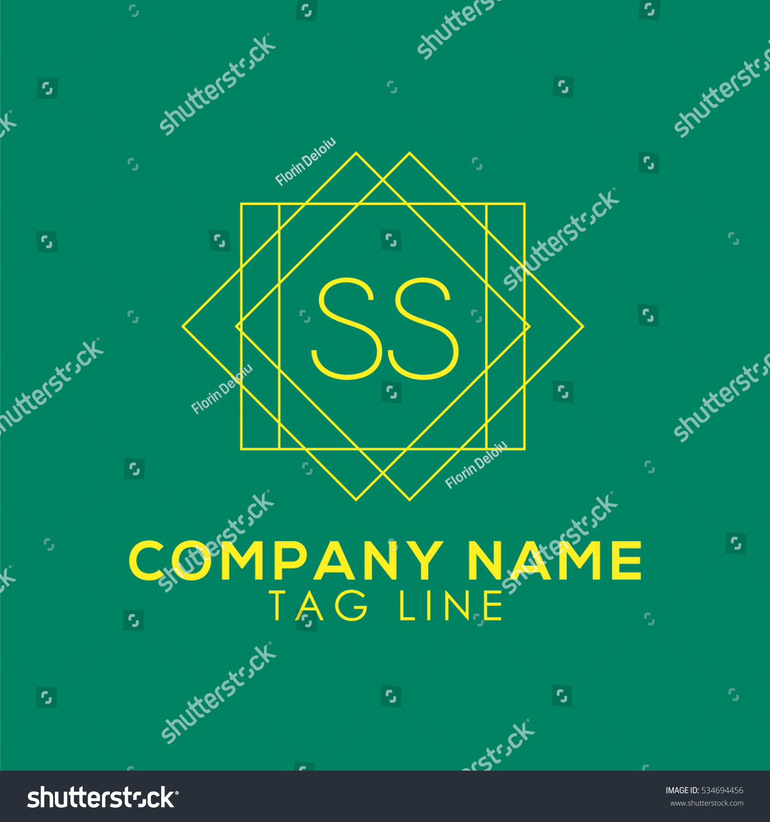 Ss Logo Stock Vector 534694456 - Shutterstock
