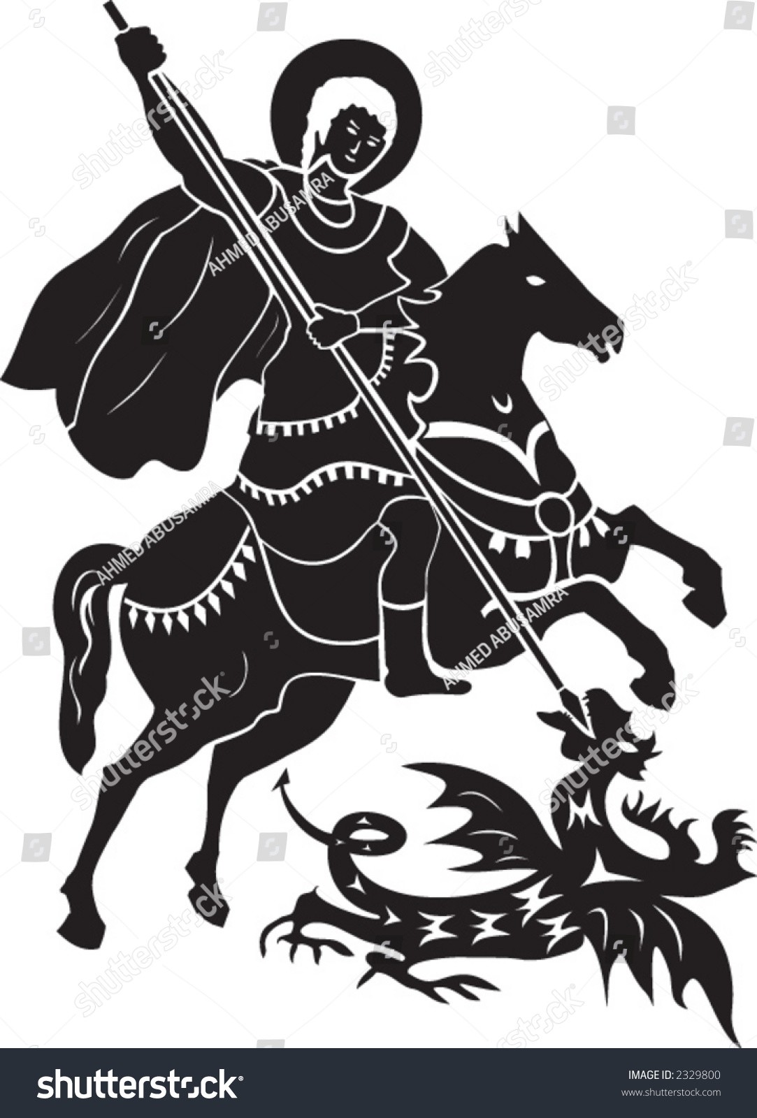 Stgeorge Stock Vector (Royalty Free) 2329800
