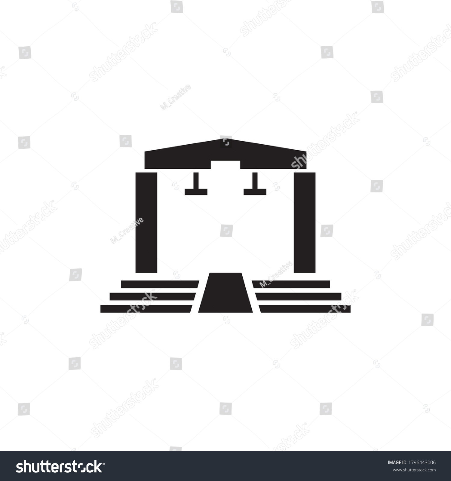 2,211 Concert hall icon vector Images, Stock Photos & Vectors ...