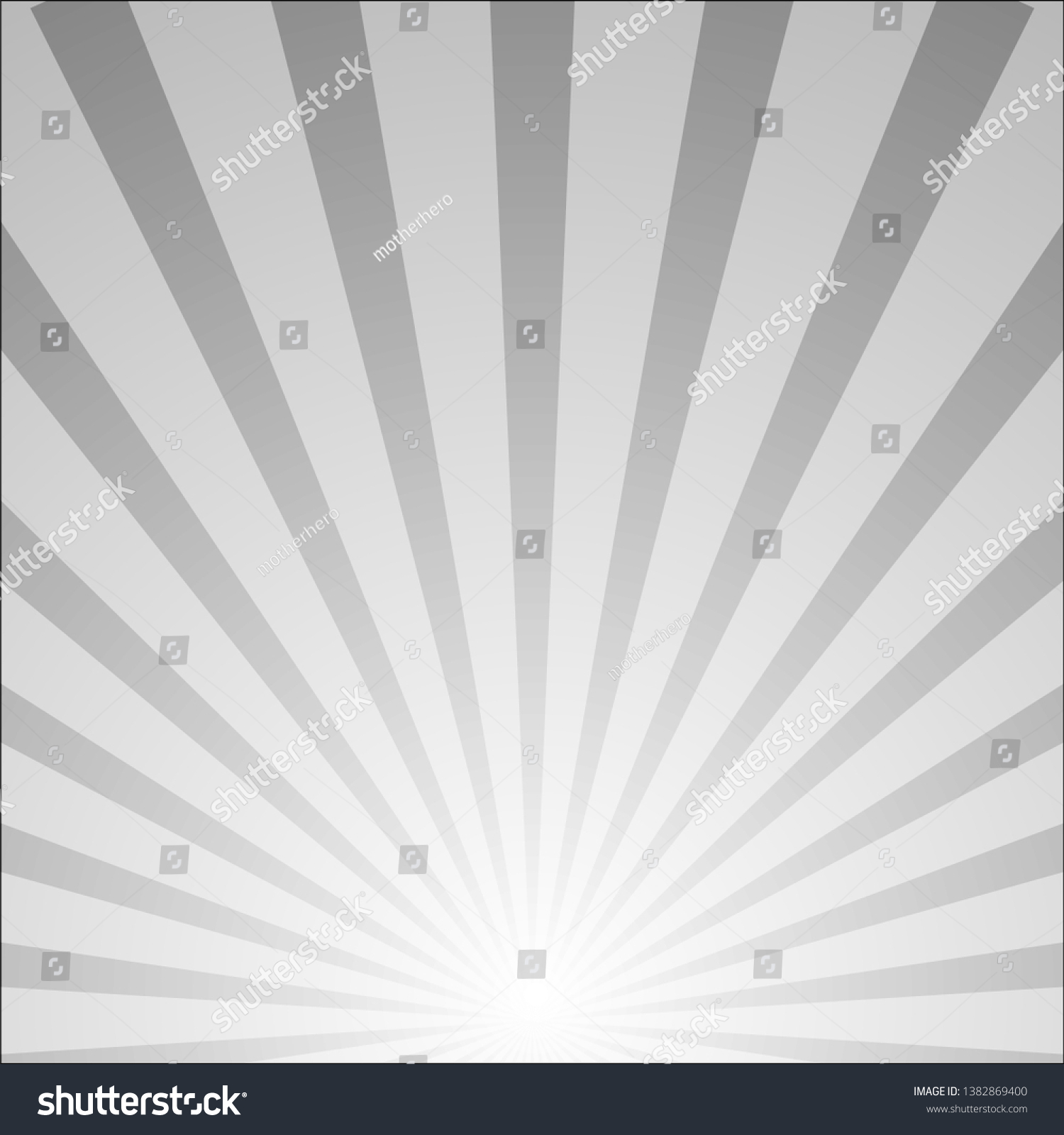 Star Burst Background Centric Sunburst Vector Stock Vector