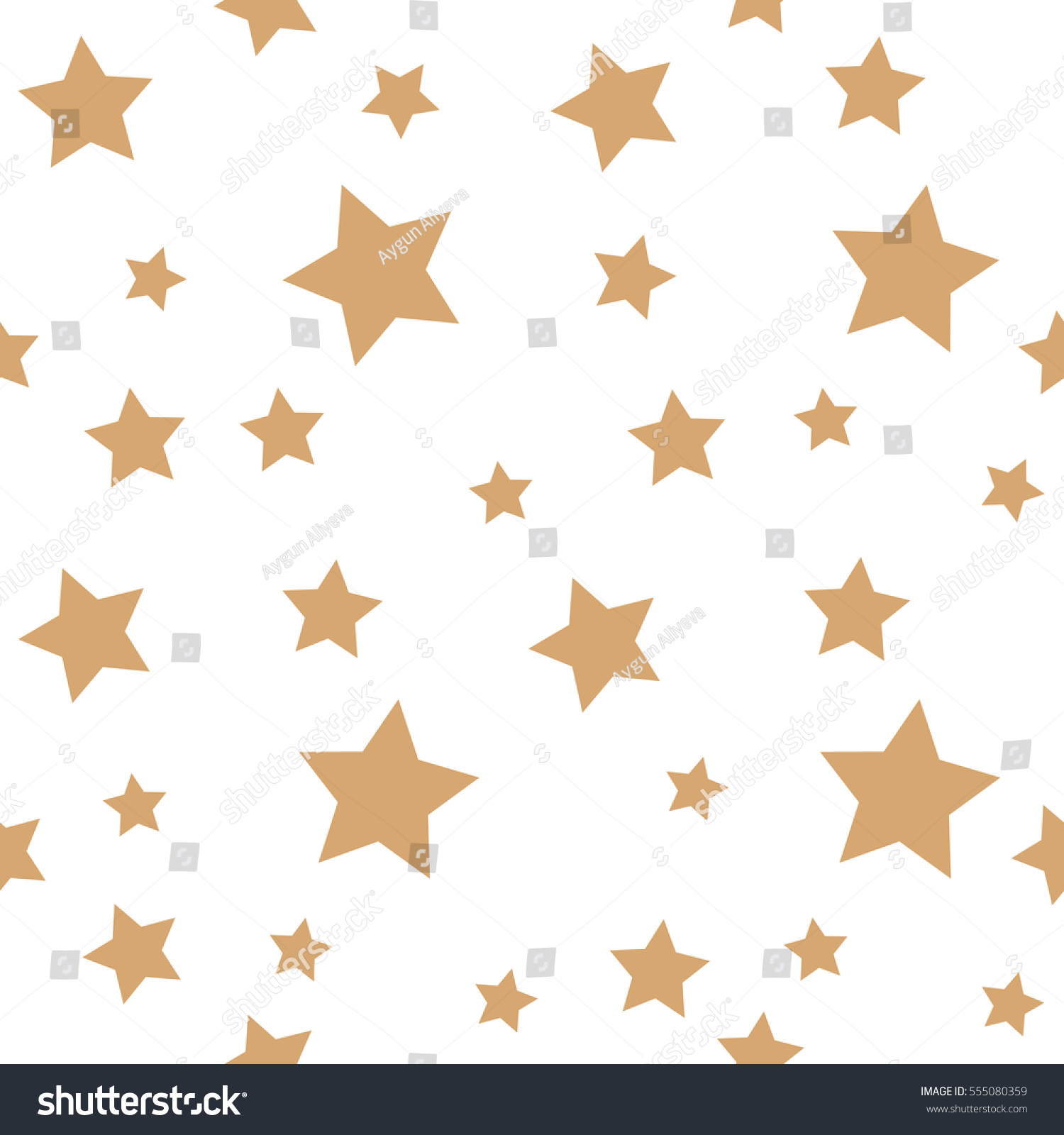 星のシームレスな柄 カオスのエレメント 抽象的な幾何学的な形状