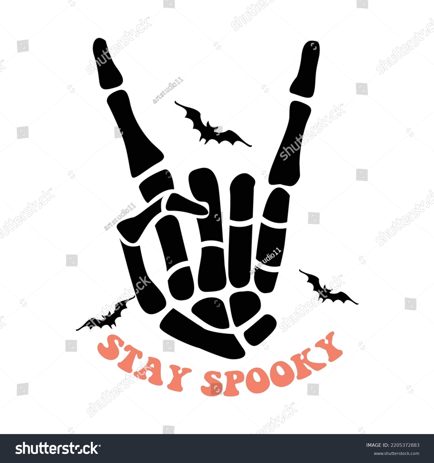 SVG of stay spooky, halloween, halloween svg, svg design, halloween t shirt, t shirt design, pumpkin svg, spooky svg, ghost svg