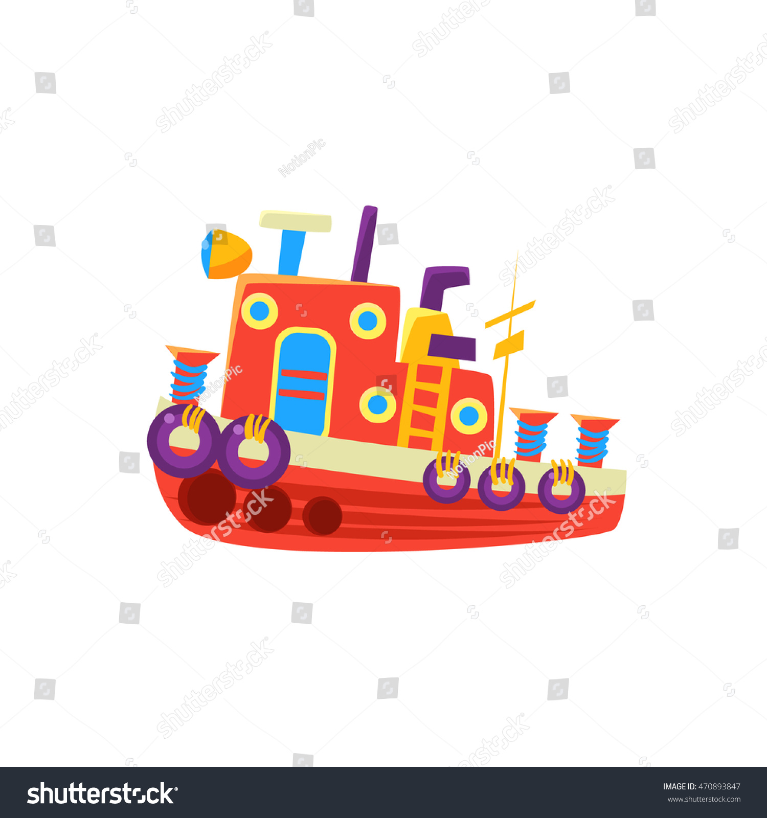 steamer boat toy