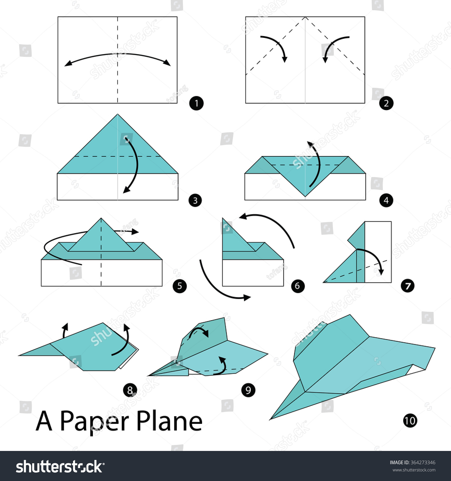 Step By Step Instructions How Make Stock Vector 364273346 - Shutterstock