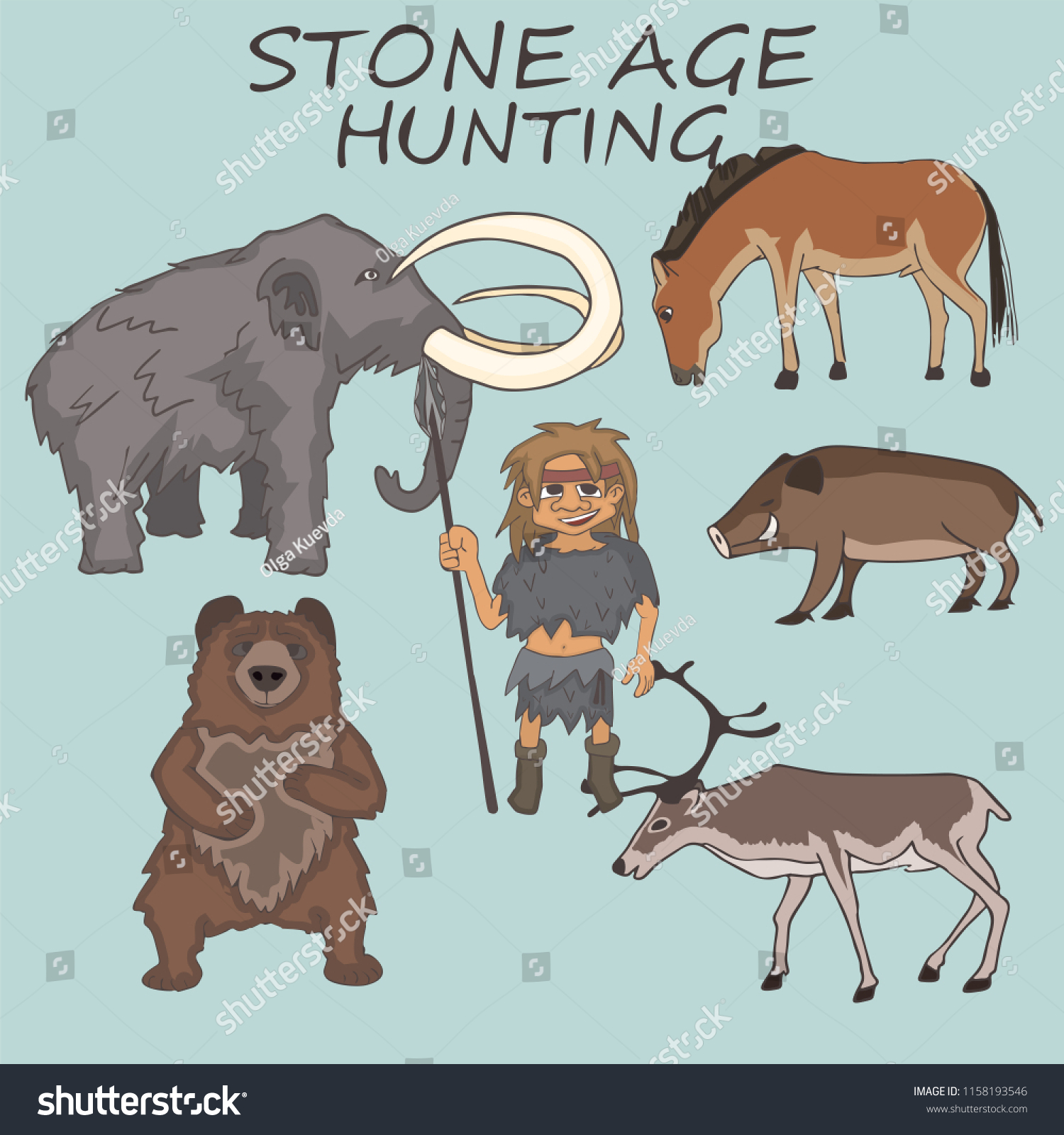 stone age hunting