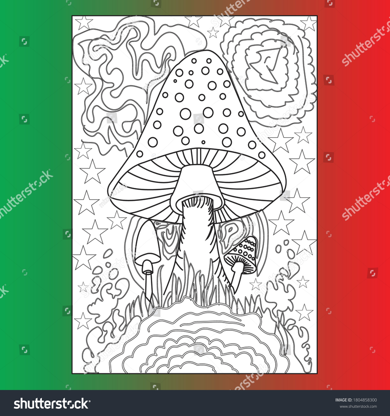 Stoner Coloring Book Pages You Stock Vector Royalty Free 20
