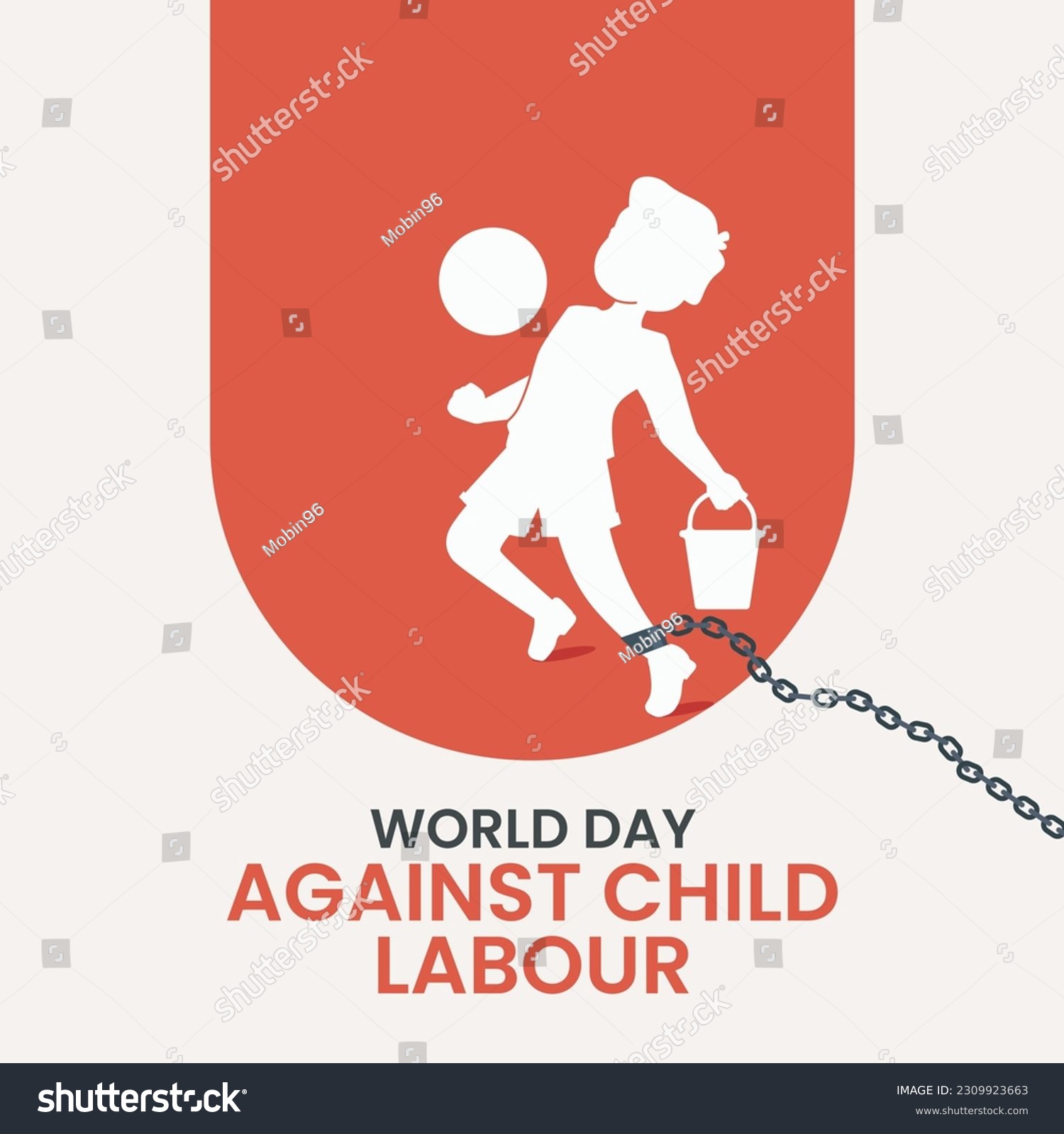 SVG of Stop child labour, World day against child labour, boy have dream to play ball, Help them to play their dreams svg