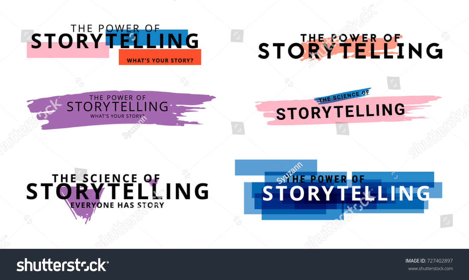 Storytelling Simple Logo Vector Illustration Stock Vector (Royalty Free ...